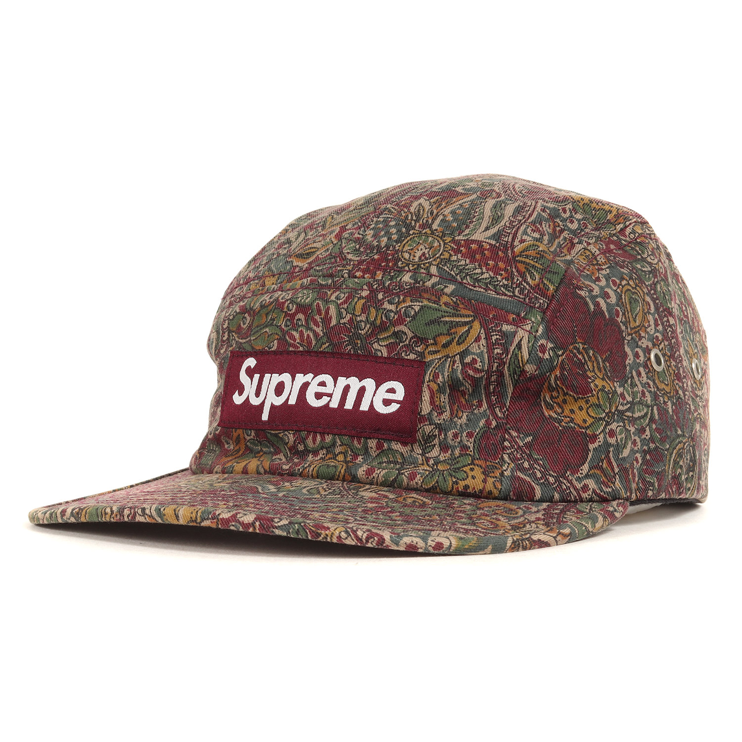 【楽天市場】Supreme シュプリーム キャップ ペイズリー 柄 ボックスロゴ キャンプキャップ Paisley Camp Cap 11AW