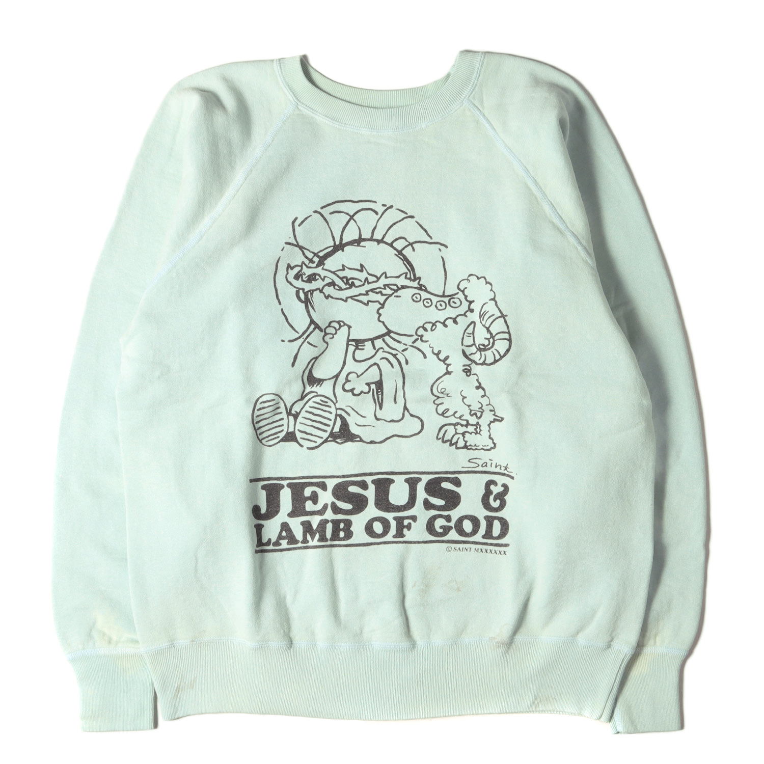 新品未使用SAINTMICHAEL JESUS SWEAT 23AW Lサイズ