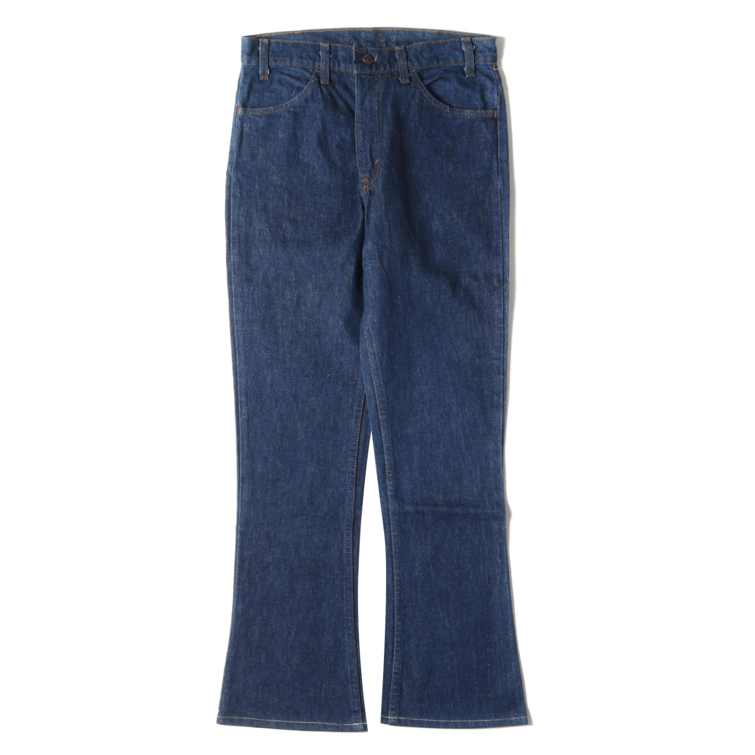 Levi's 646 ベルボトム 70's 古着 70s Levi's 646-0217 ヒゲ 縦落ち ブルー デニム