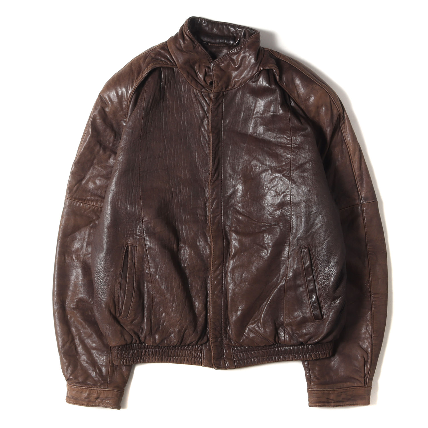 90s US古着 レザー スエード コットンジャケット メンズL 90s US古着 レザー スエード コットンジャケット メンズL US古着