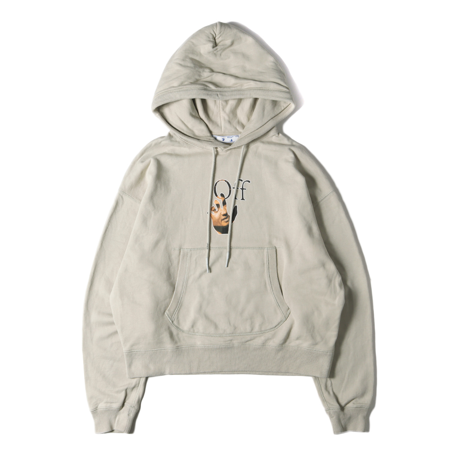 ♦Off-White♦バックデザインパーカー 人気♢Off-White♢バックデザインパーカー (Off-White/パーカー
