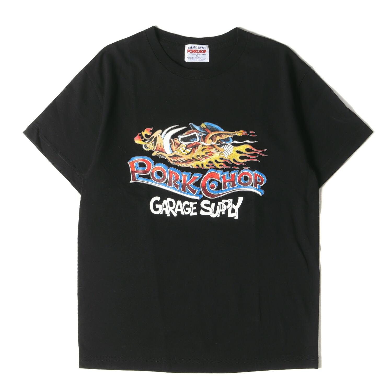 PorkChop Garage ロゴtシャツ 半袖トップス 黒 Mサイズ 楽天市場】PORKCHOP GARAGE SUPPLY ポークチョップガレージ