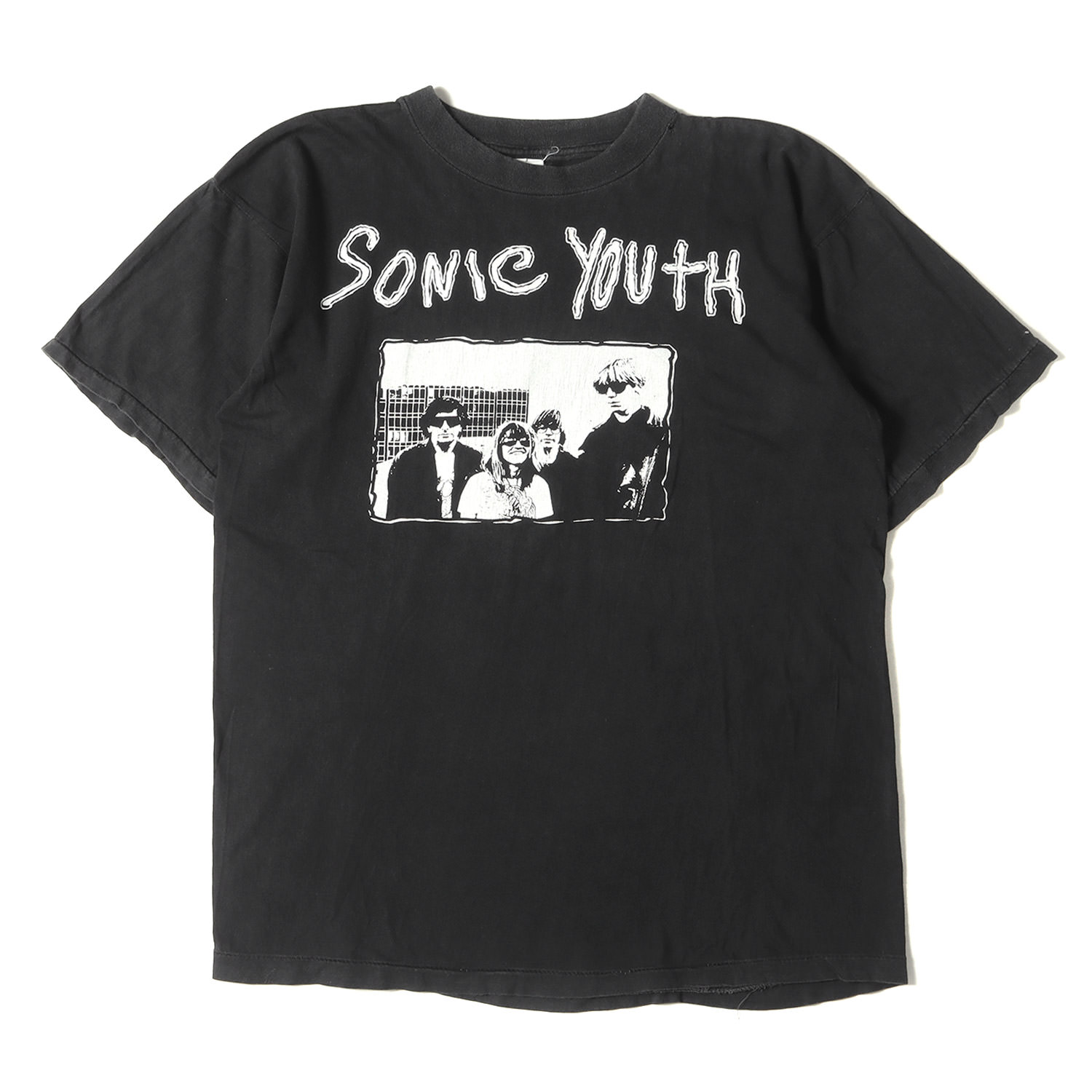 楽天市場】90s SONIC YOUTH ソニックユース 無敵戦隊 クルーネック 半袖 Tシャツ バーガンディー 詳細参照(XL位) Vintage  Music Item ヴィンテージ HYSTERIC GLAMOUR デザイン トップス カットソー 90年代 古着 バンドT ロックT【メンズ】【中古】【K4187】  : ブランド ...