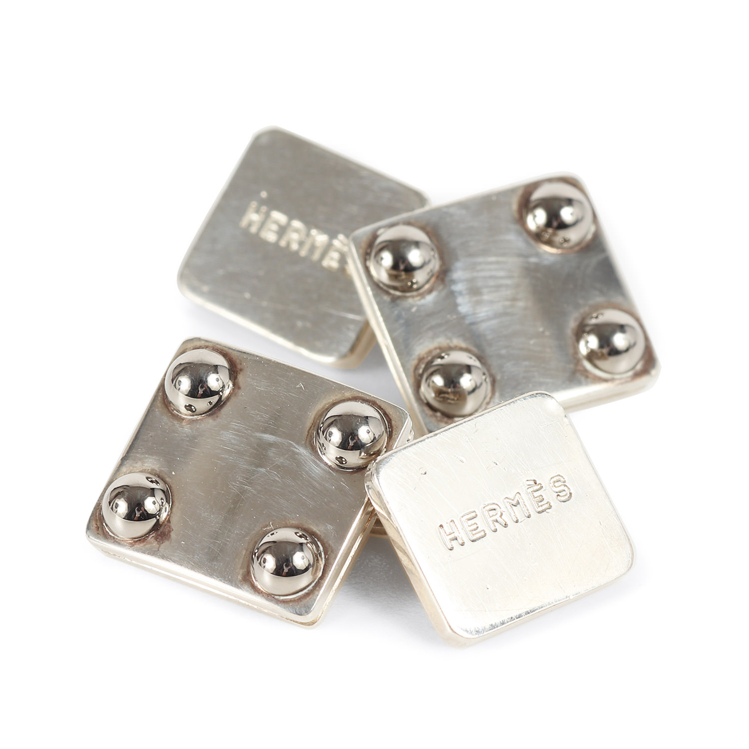 エルメス カウスボタン エルメス HERMES カフスボタン リンクス シェーヌダンクル SV925