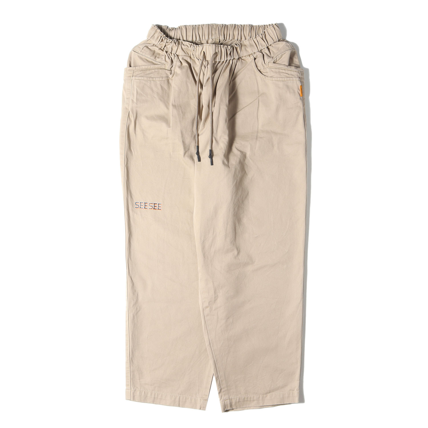 SEE SEE シーシー BIG NYLON SS CREWナイロン XL SEE SEE BIG NYLON SS CREW w/DRAWSTRINGS - メルカリ