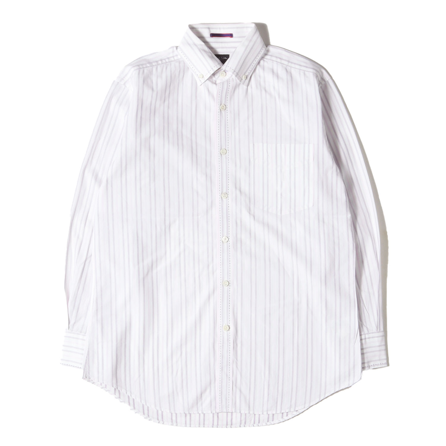 023 新品 ポールスミス ブロード ドレスシャツ マルチストライプM日本製訳有 楽天市場】Paul Smith ポールスミス シャツ サイズ:M ストライプ