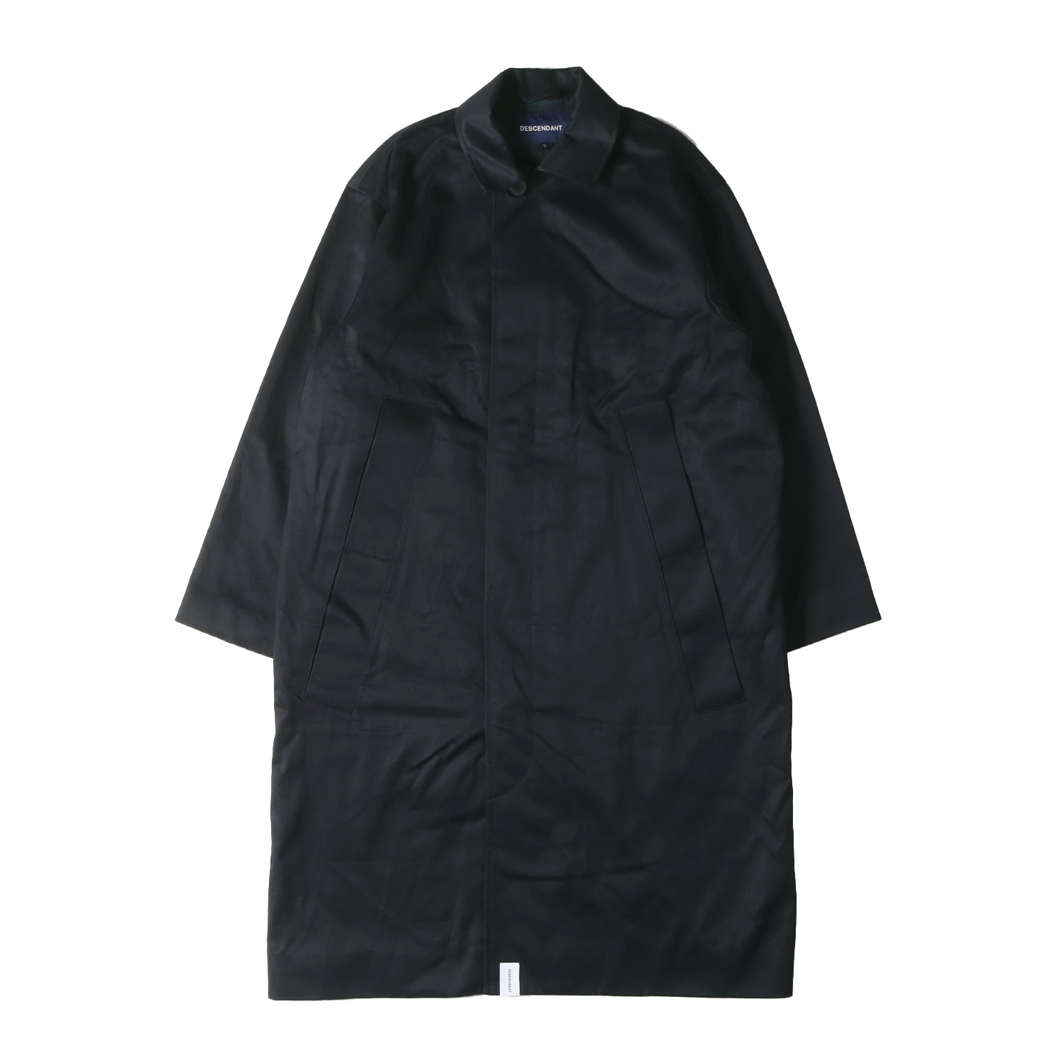 ジャケット・アウター DESCENDANT D-51M NYCO JACKET BLACK DESCENDANT/D-51M NYCO JACKET (BLACK)