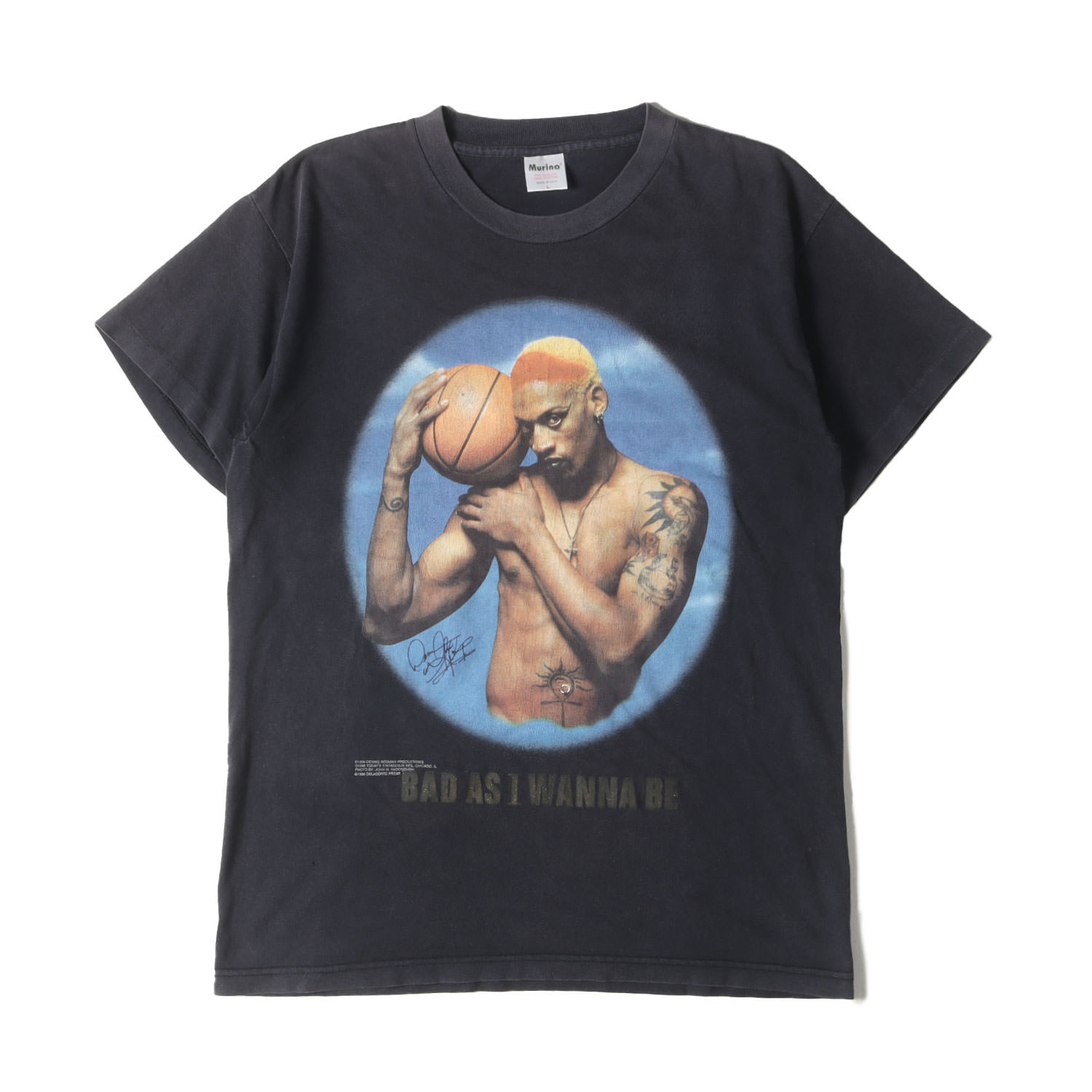 VINTAGE ヴィンテージ DUNLOP ダンロップ DENIS RODMAN デニスロッドマン プロモーションTシャツ ホワイト サイズL 美品 中古 4c075808 楽天市場】VINTAGE ヴィンテージ DUNLOP ダンロップ DENIS