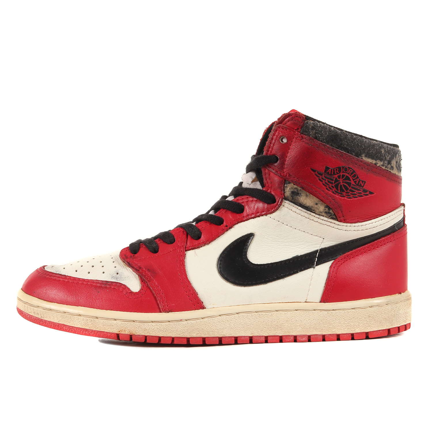 1985年製Skyジョーダン　サイズUS6 NIKE SKY JORDAN 1985年製 ☆黒×赤 ナイキ スカイ ジョーダン1