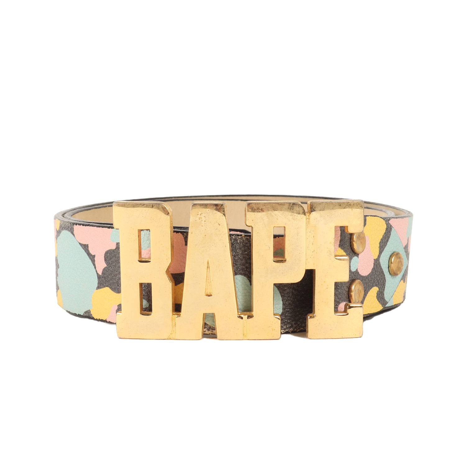 WACKO MARIA/ワコマリア/PYTHON LEATHER BELT/ パイソンレザー