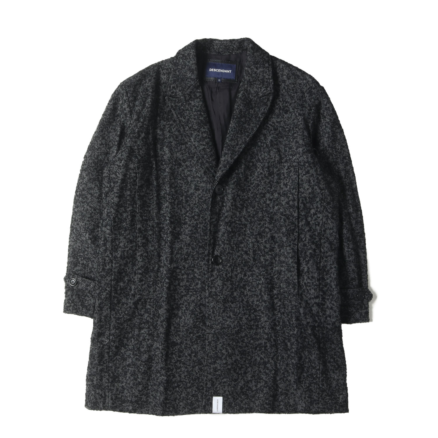 DESCENDANT VITELLO BALMACAAN COAT サイズ2 DESCENDANT VITELLO BALMACAAN COAT サイズ2