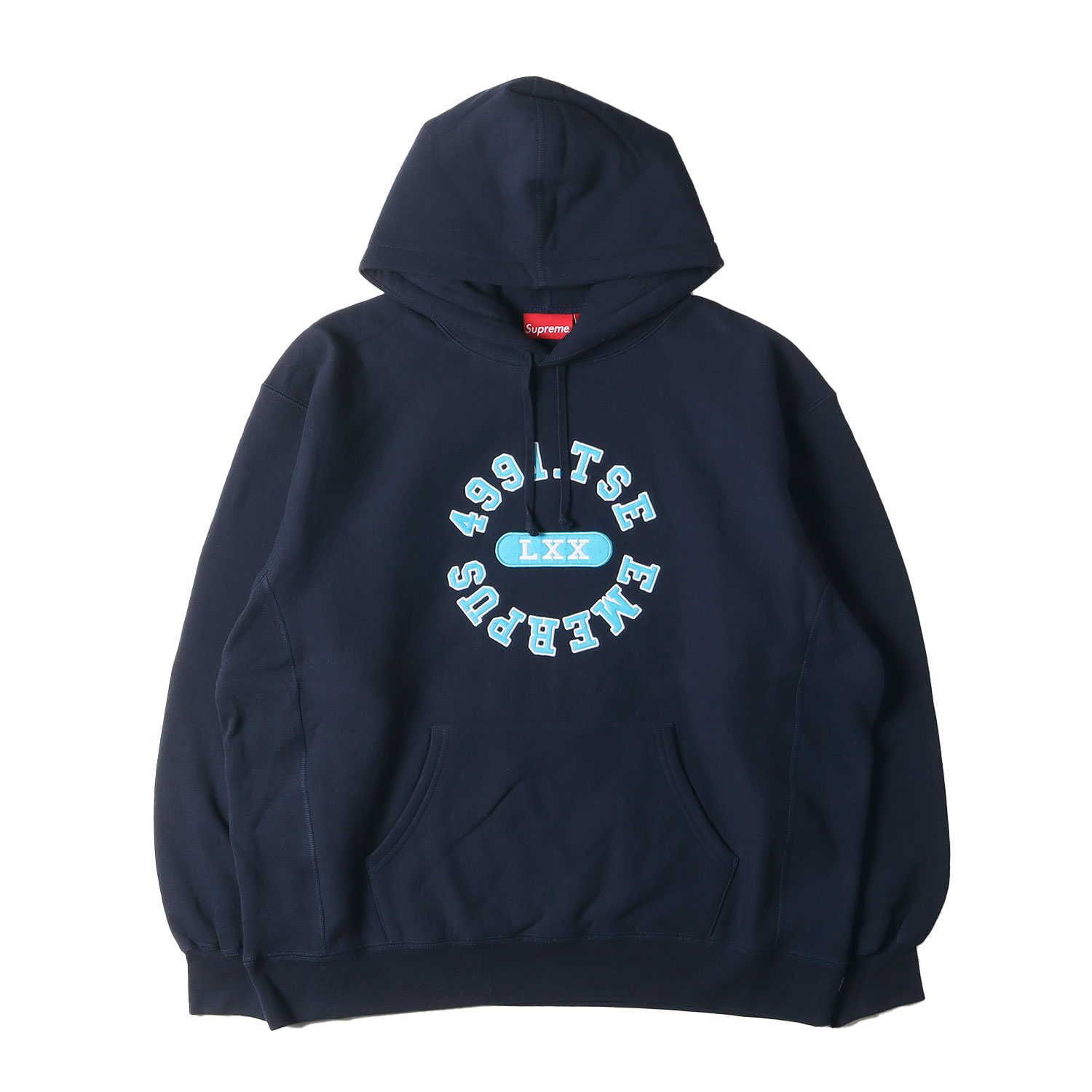 シュプリームsupremeパーカー2023 黒Mサイズ USED Supreme シュプリーム 2024AW Satin Applique Hooded Sweatshirt