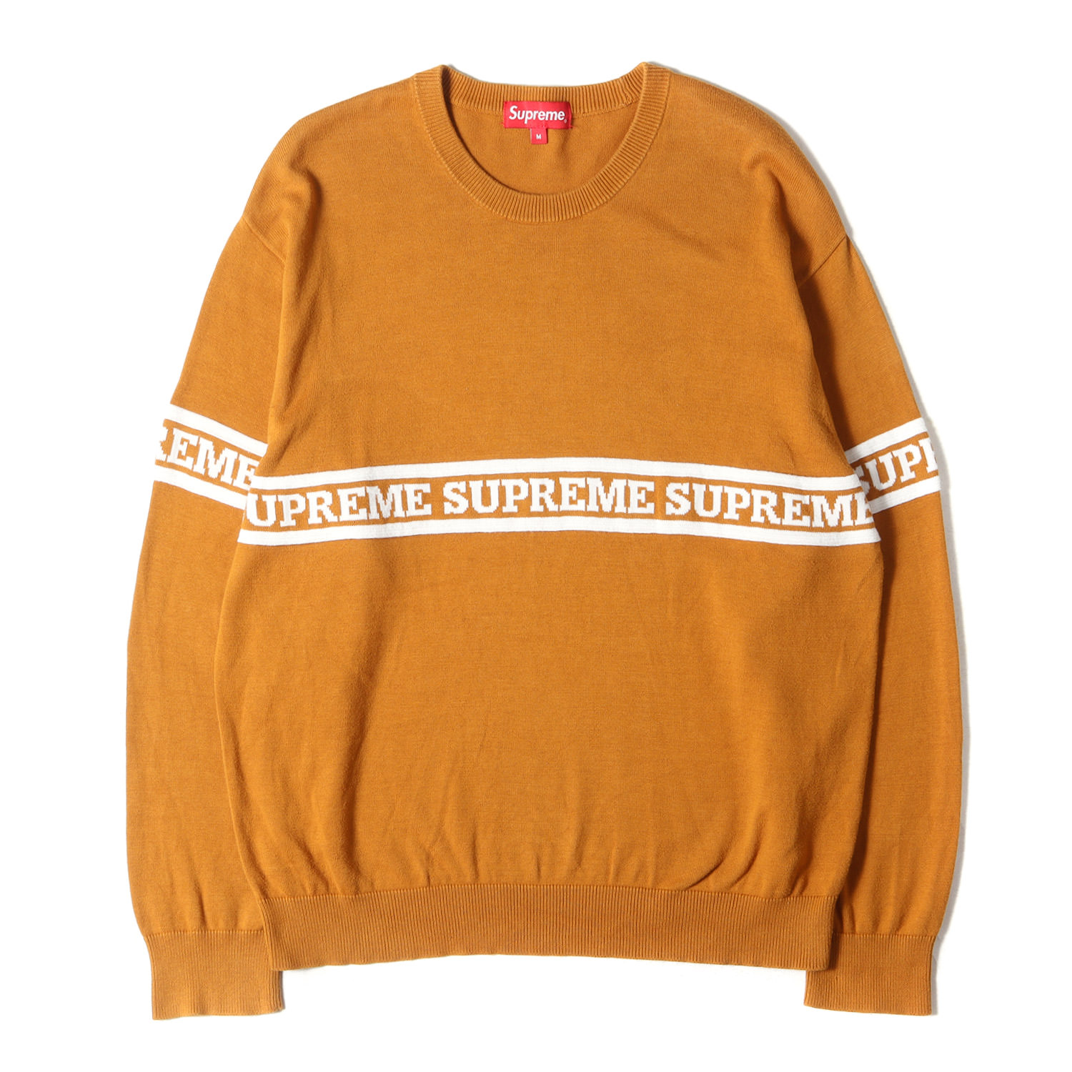 楽天市場】Supreme シュプリーム ニット ブランドロゴ 柄 クルー