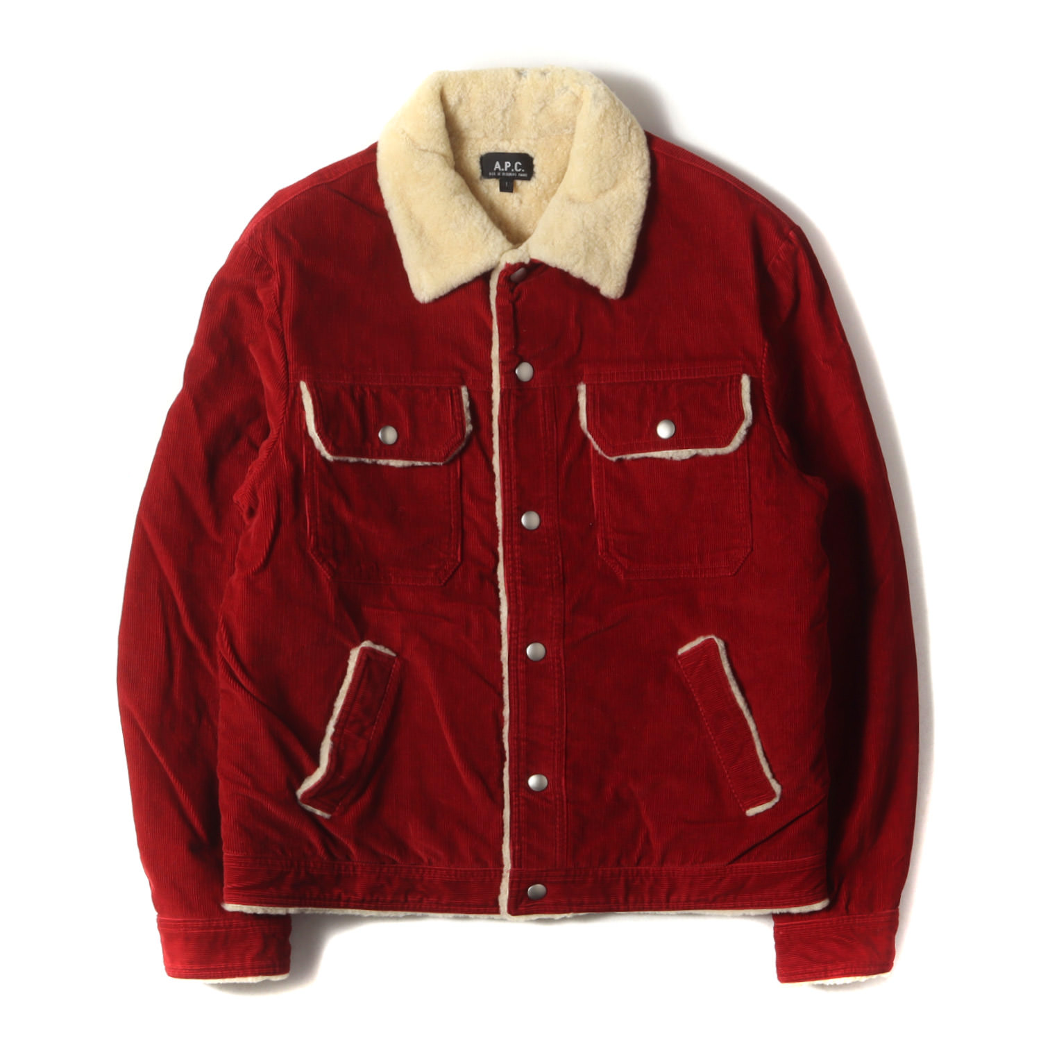 A.P.C.（アーペーセー）　 ROBERT NOBLE ヘリンボーン　MA-1 A.P.C.（アーペーセー） ROBERT NOBLE ヘリンボーン MA-1 - メルカリ