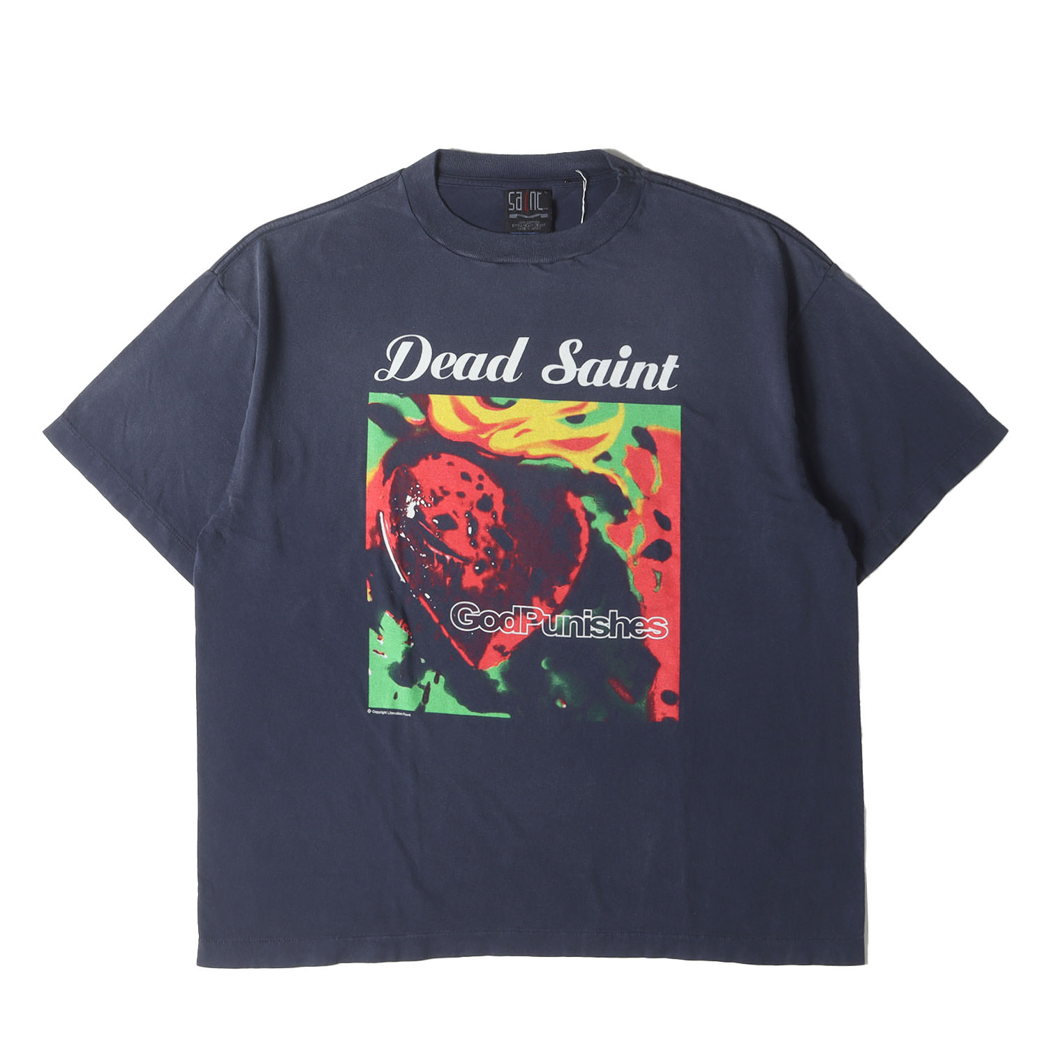 セントマイケル × レイジアゲインストザマシーン Tシャツ L すみ黒 オールド セントマイケル × レイジアゲインストザマシーン Tシャツ L すみ