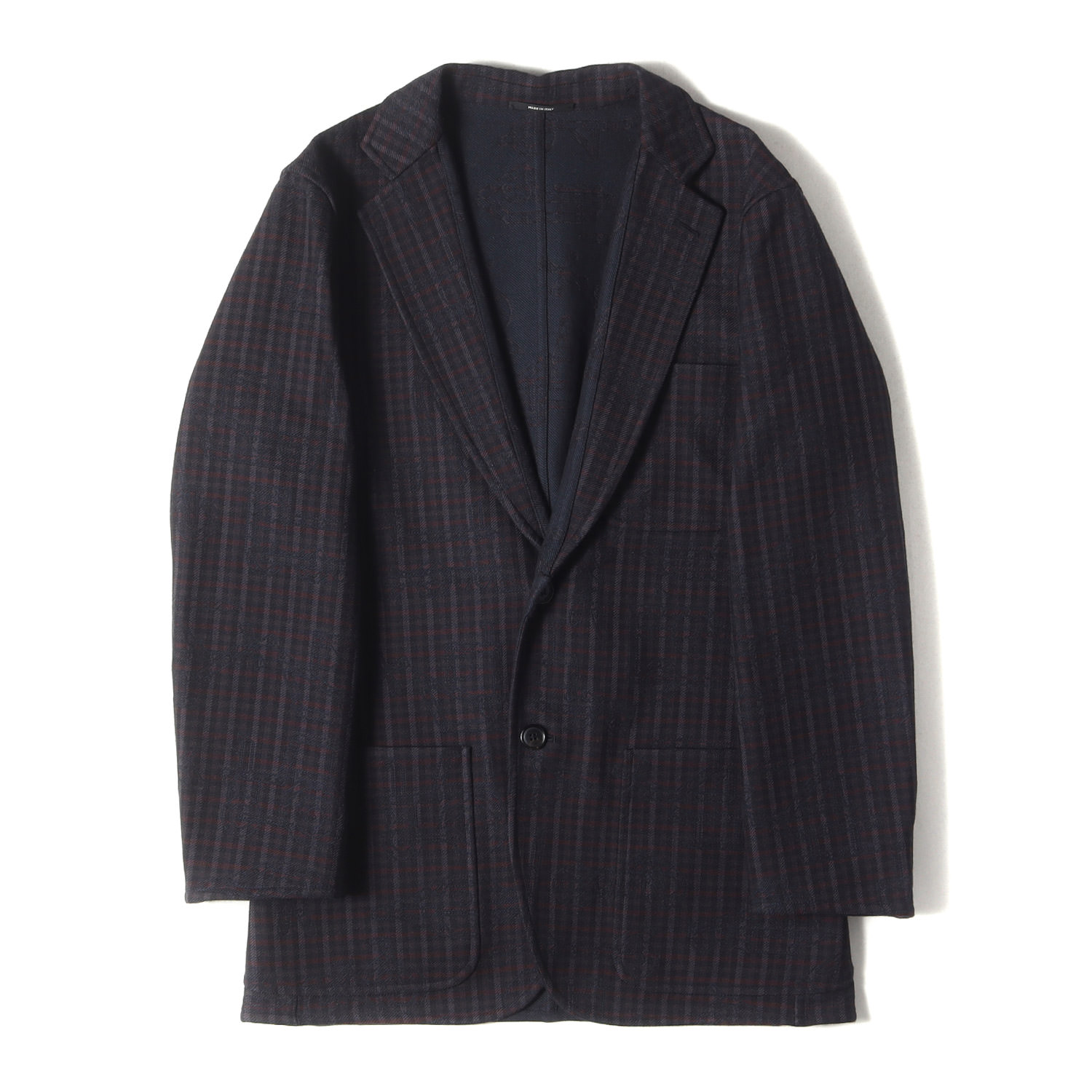 HERMESメンズジャケット中古 HERMES（エルメス）テーラードジャケット 紺 サイズ:44(S位