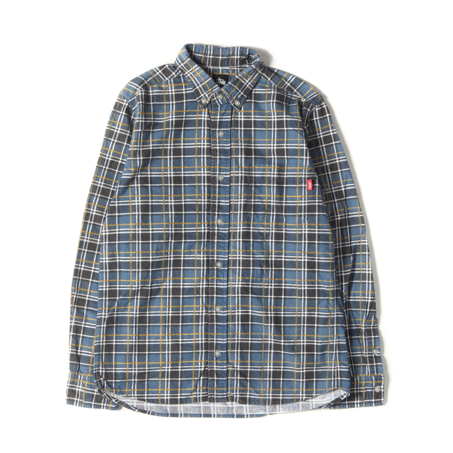楽天市場】【中古】STUSSY ステューシー Alton Plaid Shirt 長袖