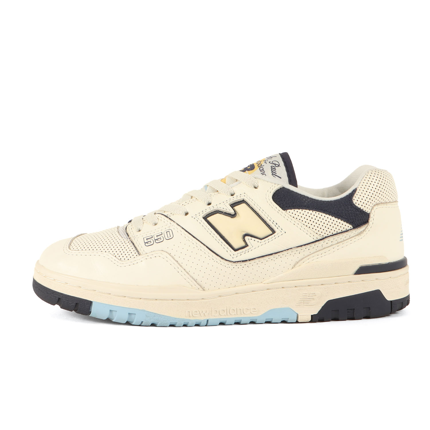 NEW BALANCE ニューバランス サイズ:28.0cm / 21AW RICH PAUL BB550 RP1 UNC / リッチ ポール / ホワイト ネイビー / 白紺 / US10 D / ローカット スニーカー シューズ 靴 / コラボ 別注【メンズ】【中古】【美品】【K4807】