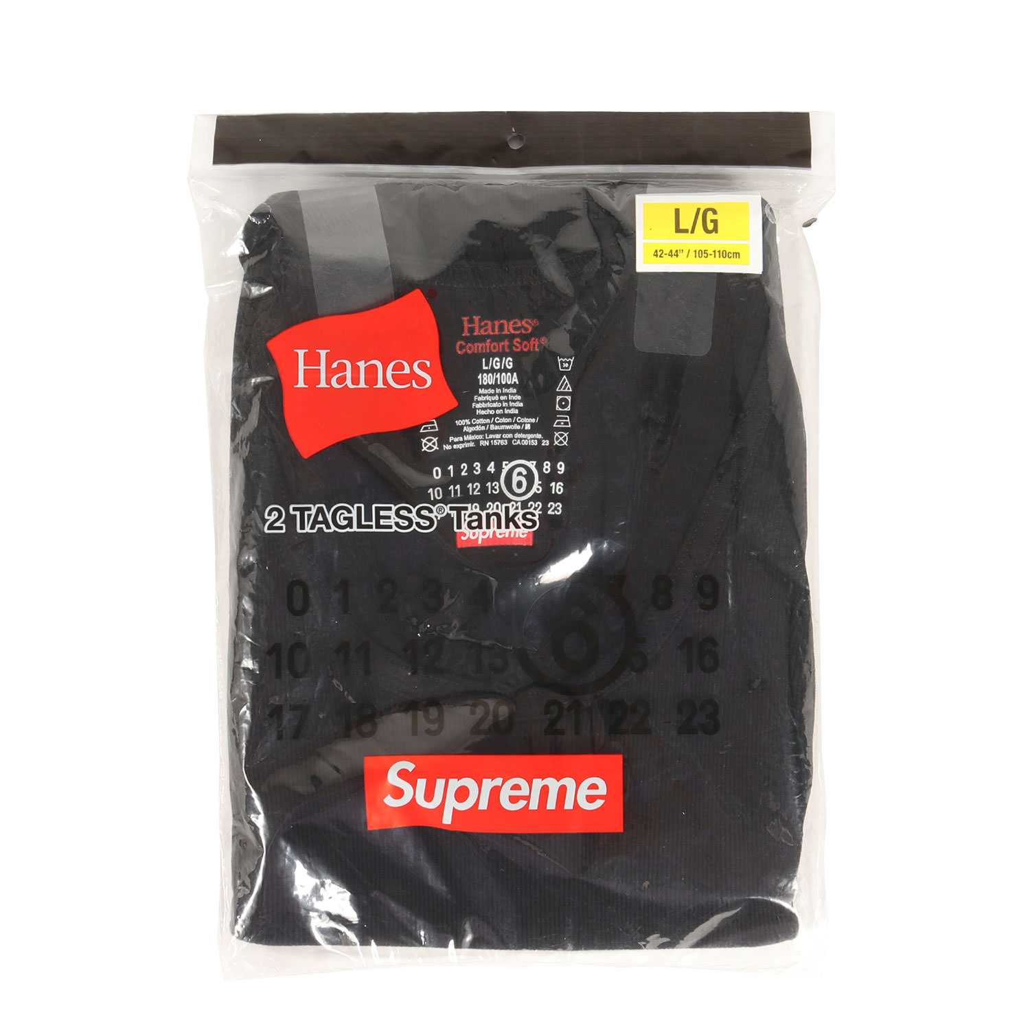 楽天市場】Supreme MM6 Maison Margiela Hanes Tagless Tank Top