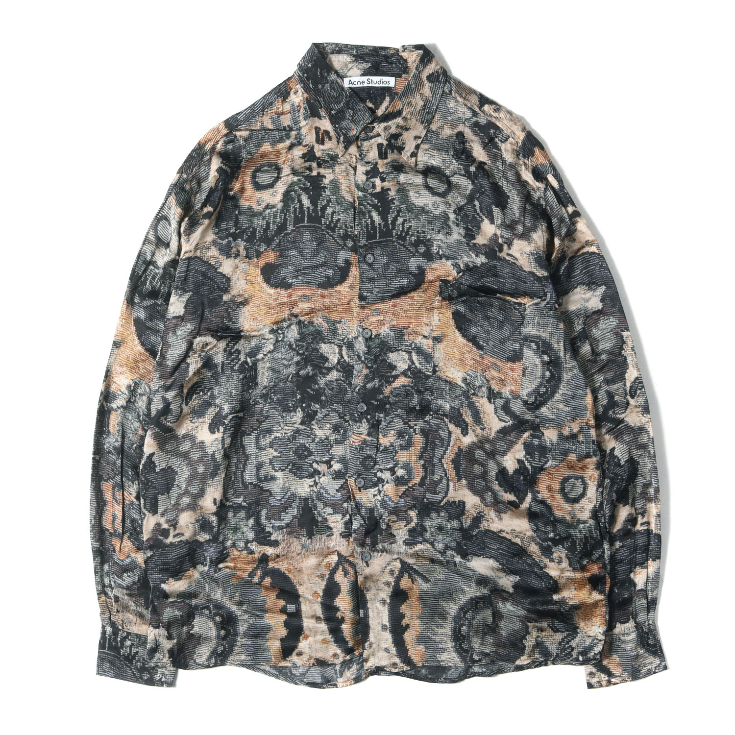 【美品❗️】AcneStudios ユニセックス オーバーサイズフーディ パーカー cloudshoe_ac-ai0083-90010