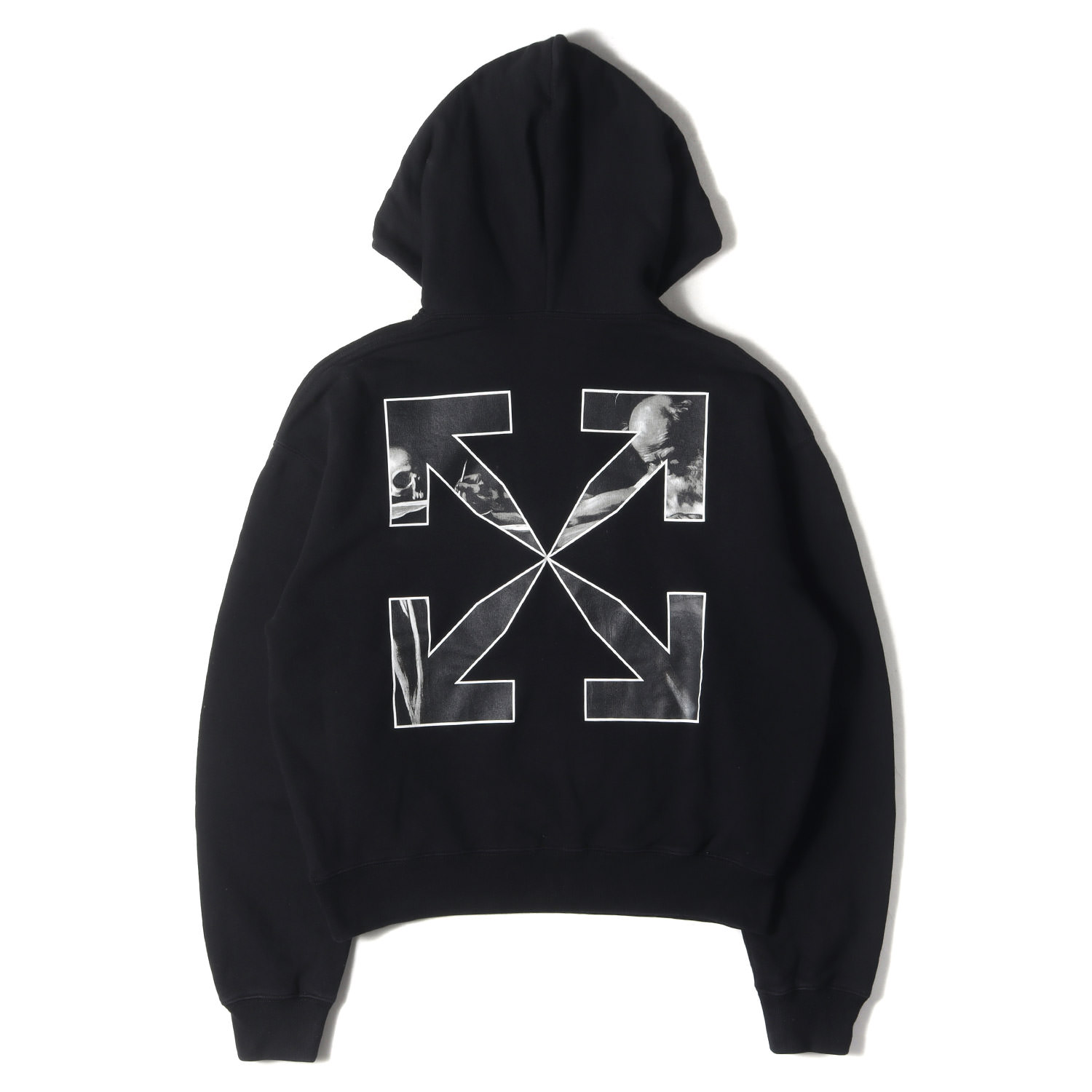 off-white スウェット　裏起毛　ジャージ　バッグロゴ　ペンキ　アロー off-white スウェット 裏起毛 ジャージ バッグロゴ ペンキ アロー
