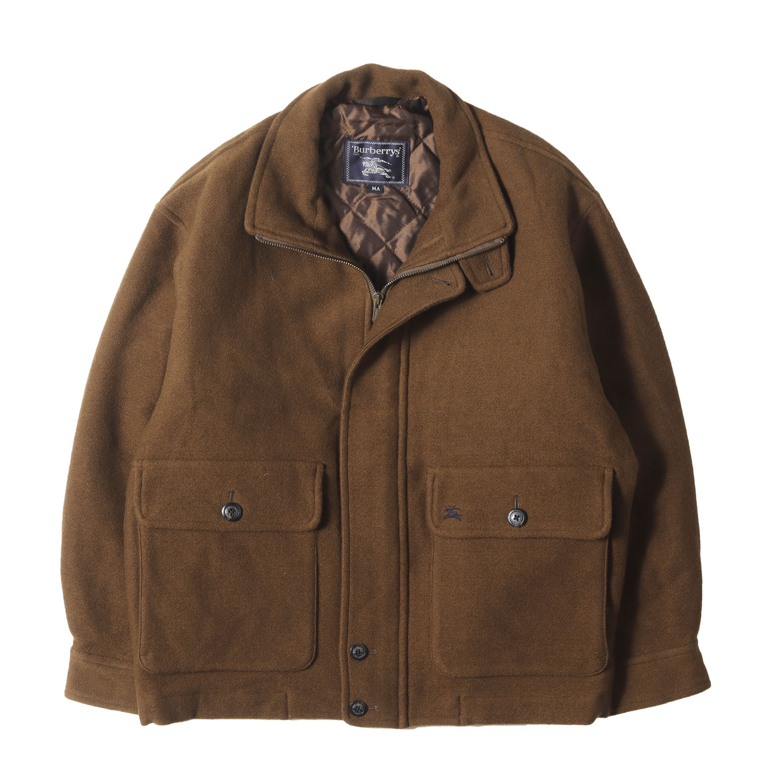 Burberry バーバリー　ブルゾン 中古・古着通販】Burberry's (バーバリーズ) ウールブルゾン