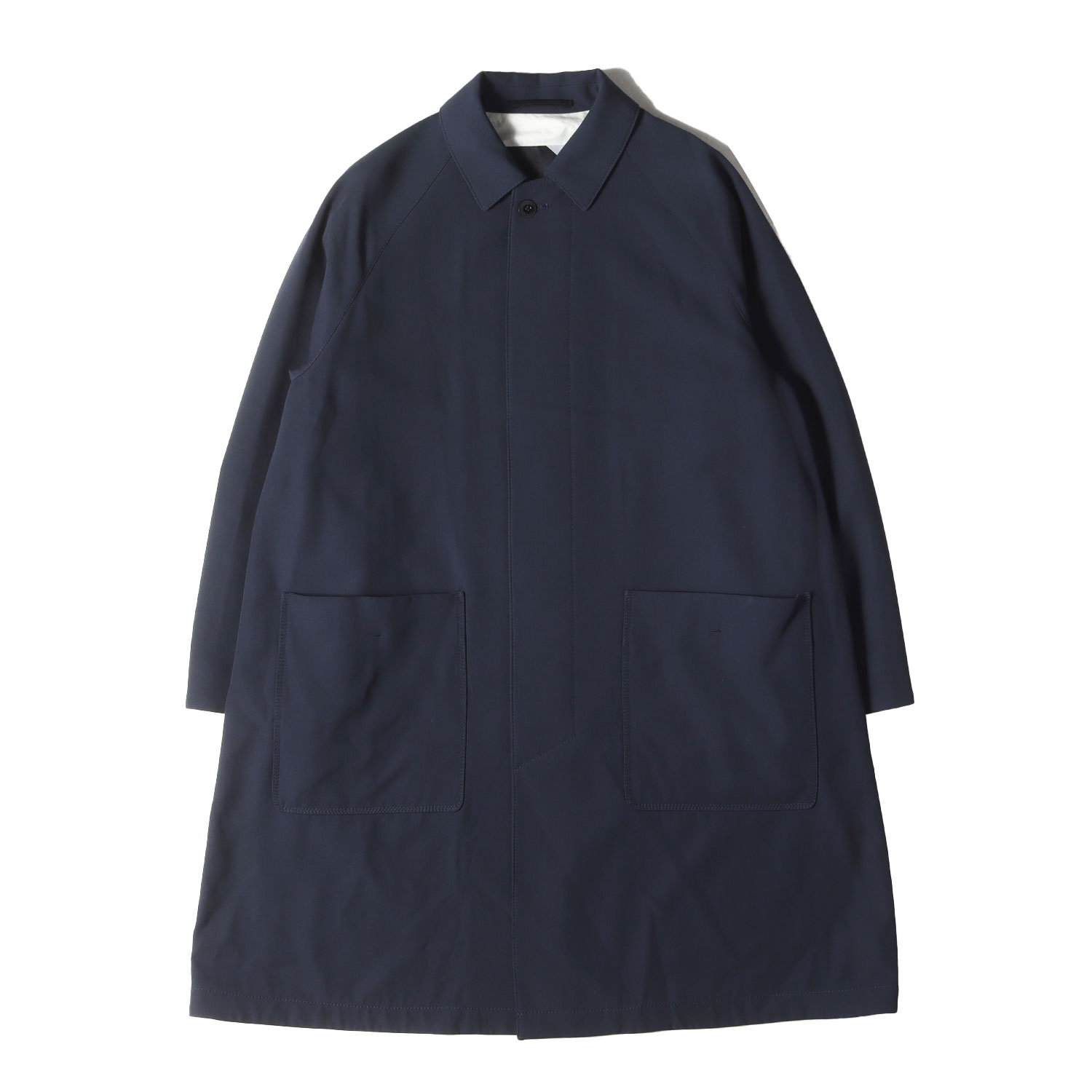 楽天市場】ATON エイトン CAMEL HOUNDS TOOTH BALMACAAN COAT