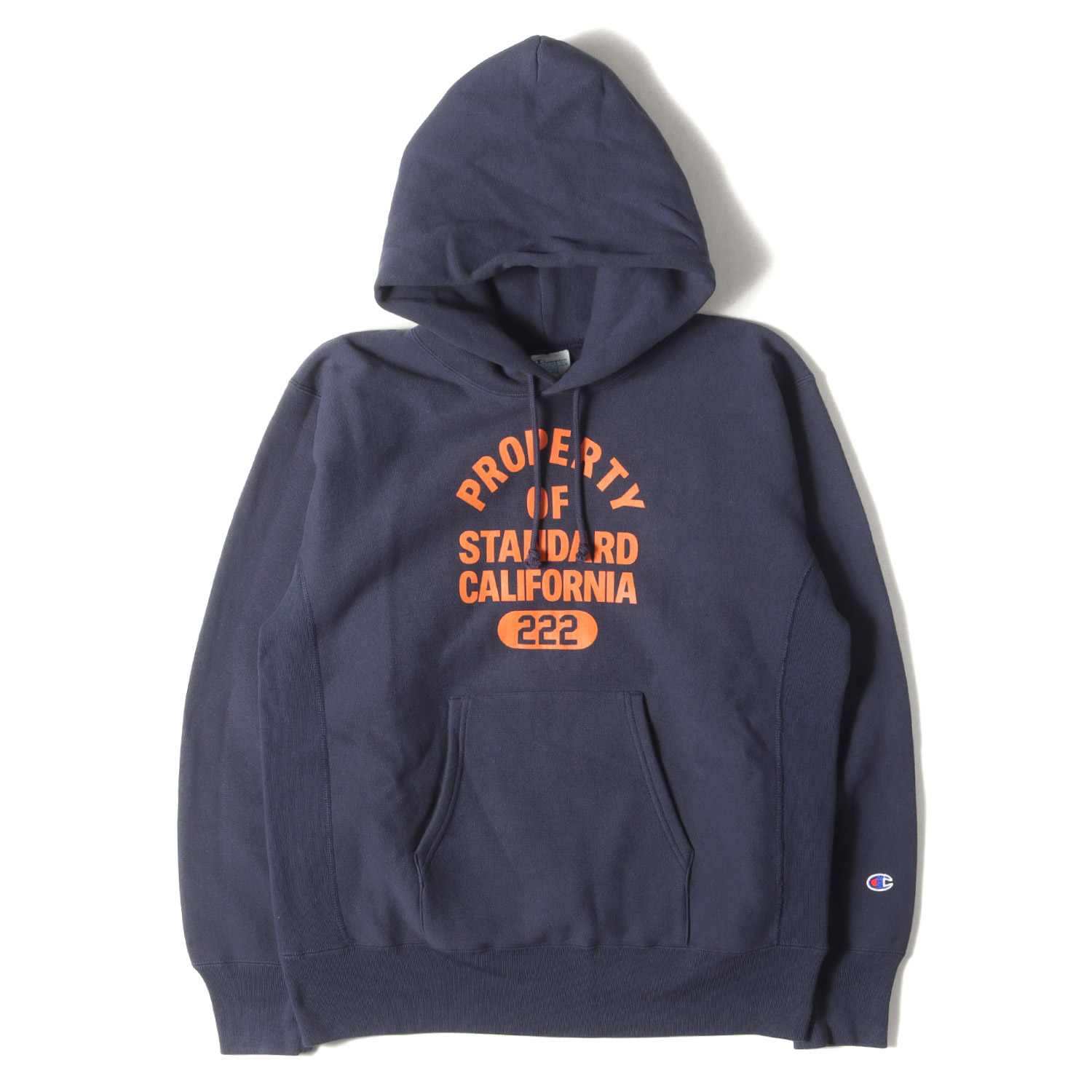 限定L スタンダードカリフォルニア × チャンピオン リバースウィーブ パーカー CHAMPION × STANDARD CALIFORNIA [チャンピオン×スタンダード