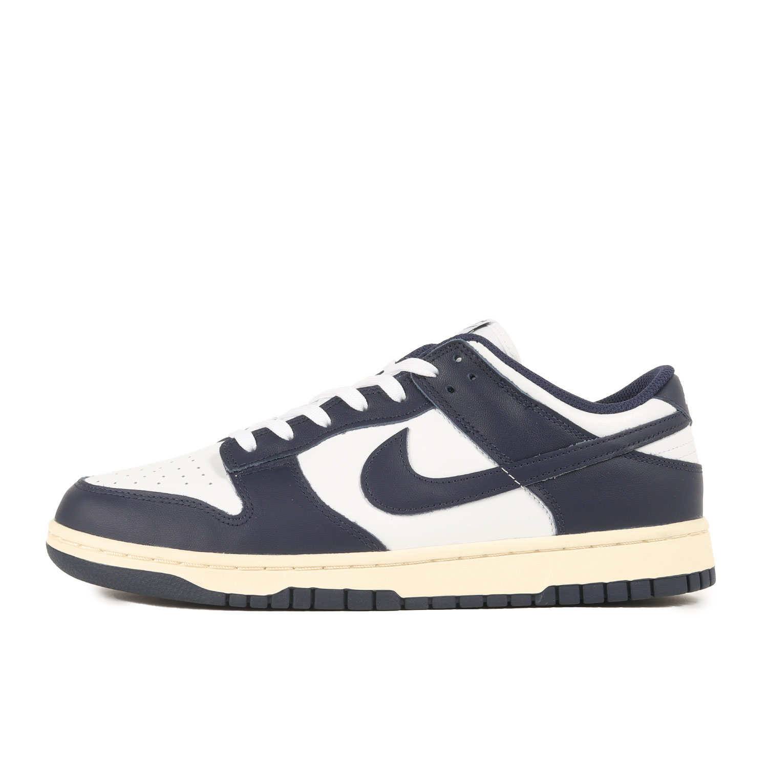 NIKE ナイキ 大きさ:28.5糎 / WMNS DUNK LOW VINTAGE NAVY ビラノバ分科大学色合い (DD1503-115) / ウィメンズ ダンク 置き目 / 白いこと ミッドナイトネイビー/ WMNS US11.5 / 置き目とり捨てる スニーカー シューズ 靴【メンズ】【中古】【美品】【K4840】