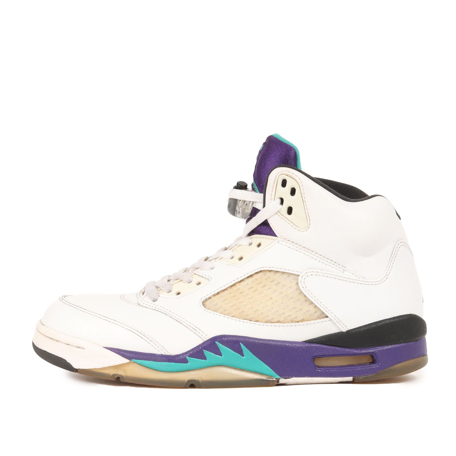 靴 Air Jordan 5 27cm JORDAN BRAND AIR JORDAN 5 RETRO (GS) SAIL/RACER BLUE-CONE