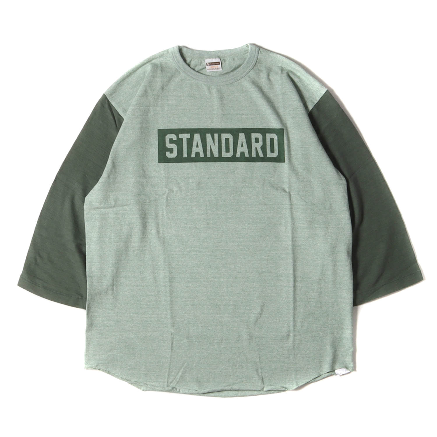 SD USCotton 24SS ロゴ ロングスリーブ ベースボール カットソー SD USCotton 24SS ロゴ ロングスリーブ ベースボール カットソー