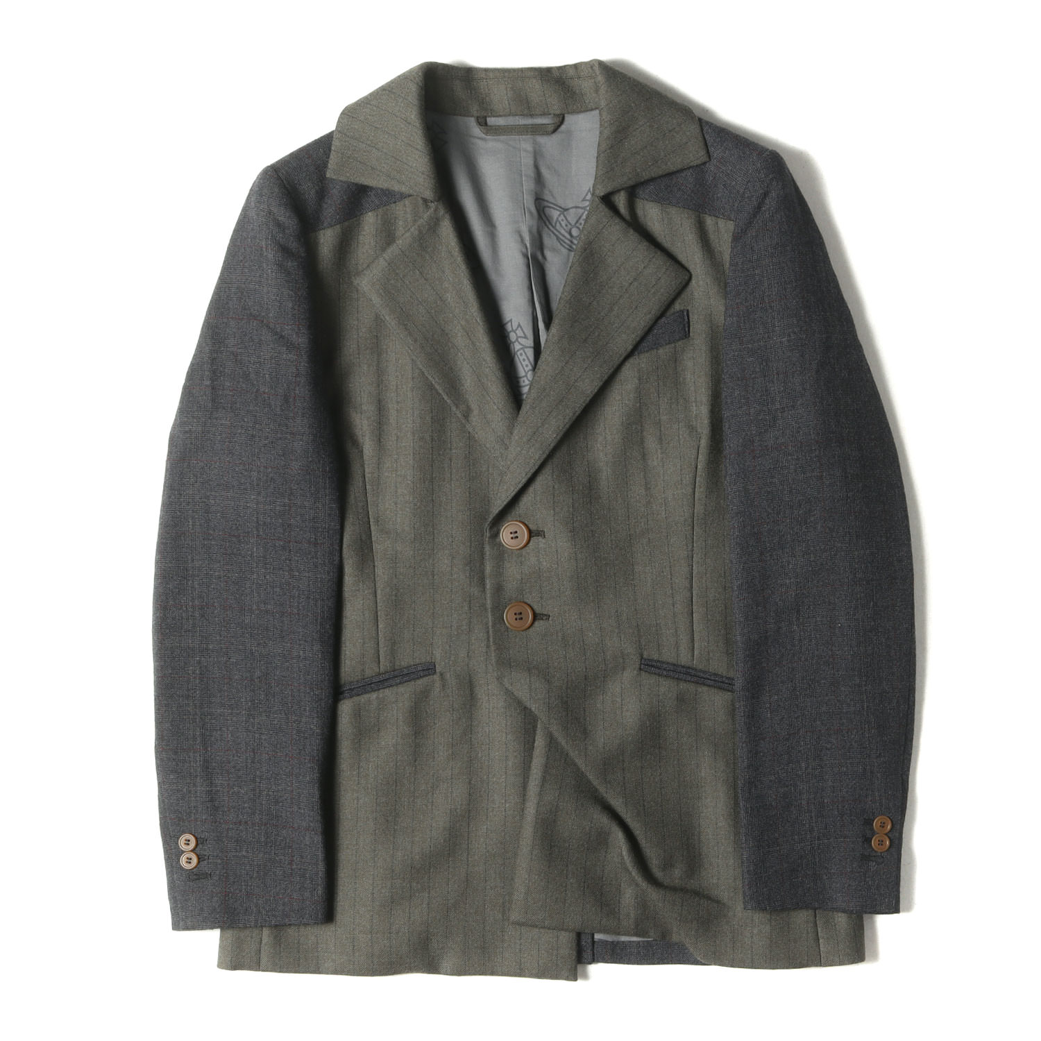 b*e様 Vivienne Westwood グレー ダブルブレストジャケット 楽天市場】【中古】ヴィヴィアンウエストウッド Vivienne