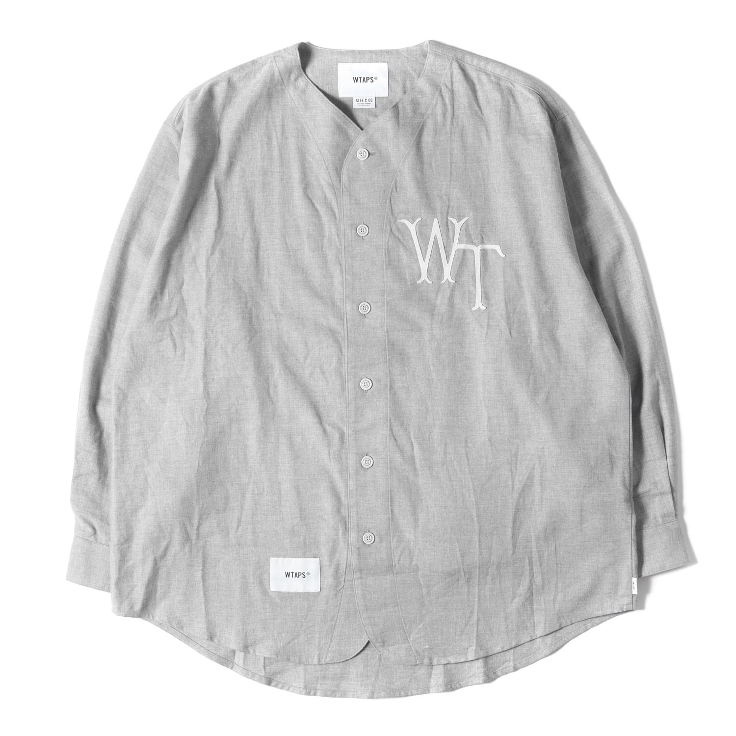 楽天市場】WTAPS 24aw LEAGUE/LS/COTTON.TWILL SIZE-3 242TQDT 楽天市場】WTAPS 24aw LEAGUE/LS/COTTON.TWILL SIZE-3 242TQDT