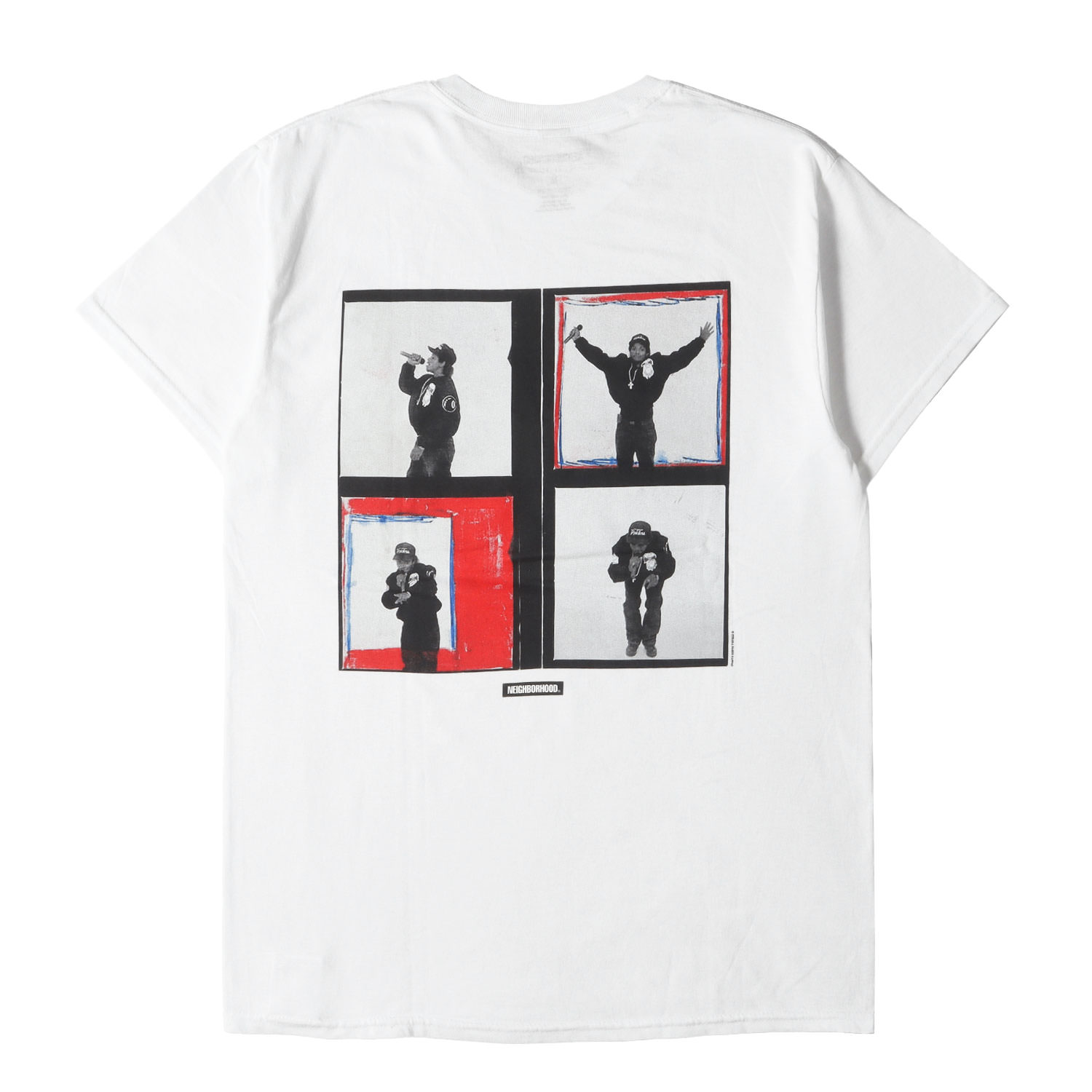 NEIGHBORHOOD Tシャツ M 白 ネイバーフッド BAR&shield NEIGHBORHOOD Tシャツ M 白 ネイバーフッド BAR&shield