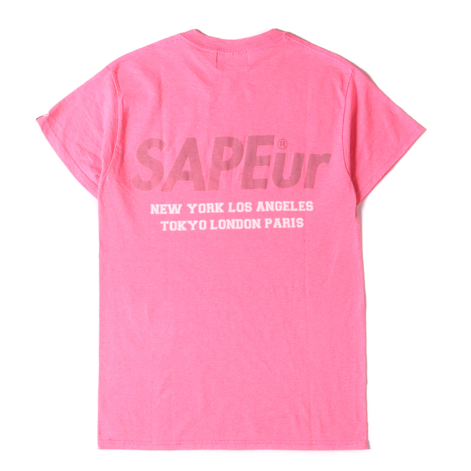 サプール SAPEur ピンク 長袖Tシャツ XX-LARGE 楽天市場】A Elegantes SAPEur サプール Tシャツ サイズ:XL