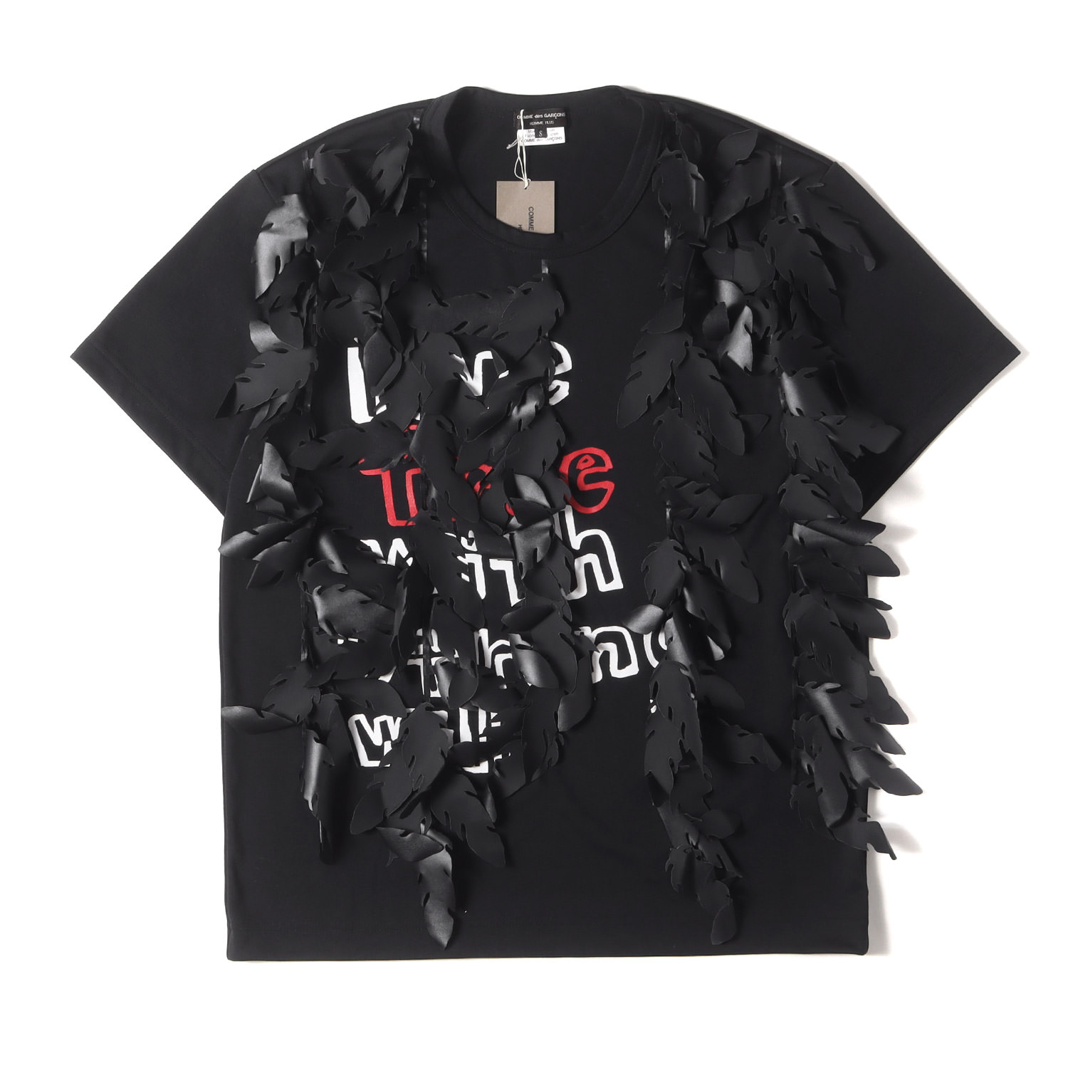COMME des GARCONS 24SS 装飾付き カラーカットソー S p14090183-a.jpg