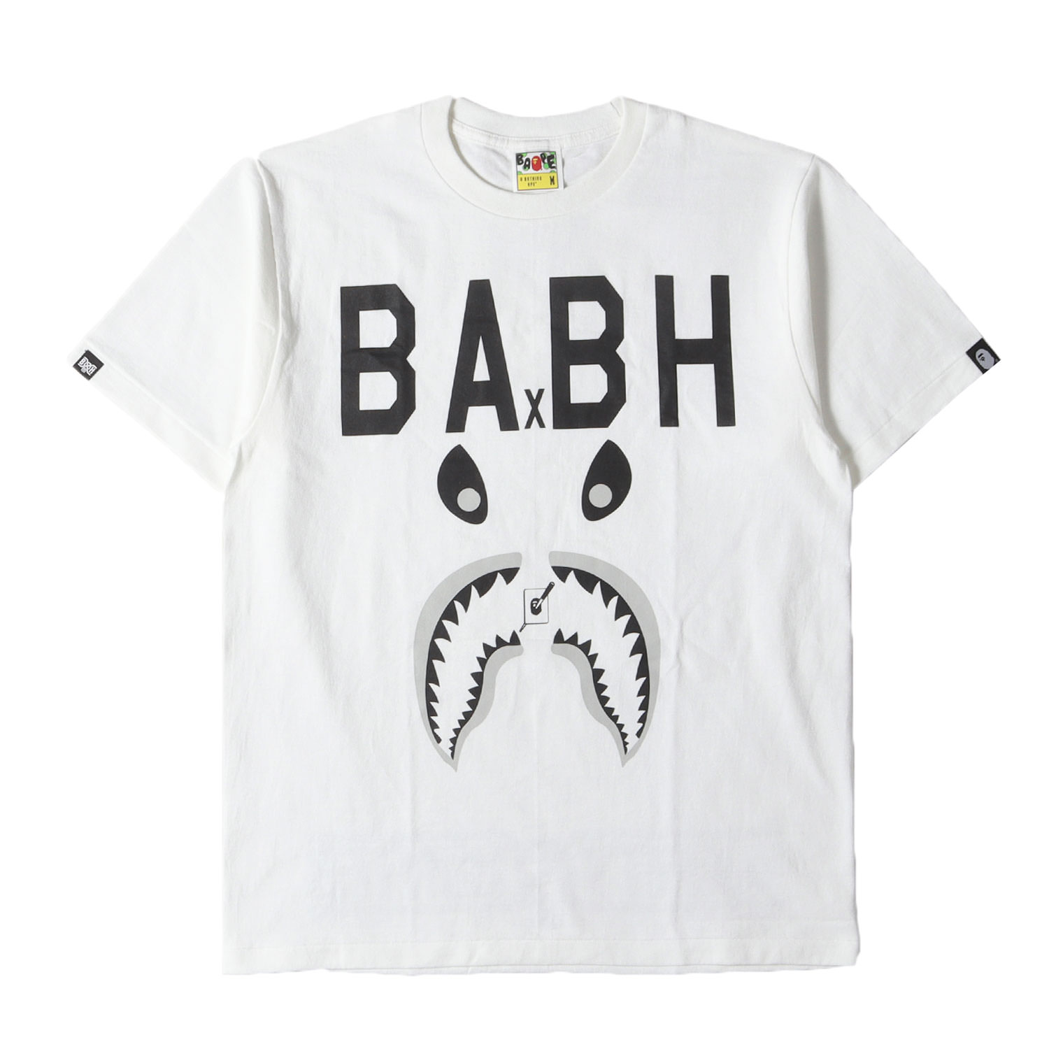 A BATHING APE シャークTシャツ　水色 A BATHING APE エイプ シャーク 水色 Tシャツ L - メルカリ