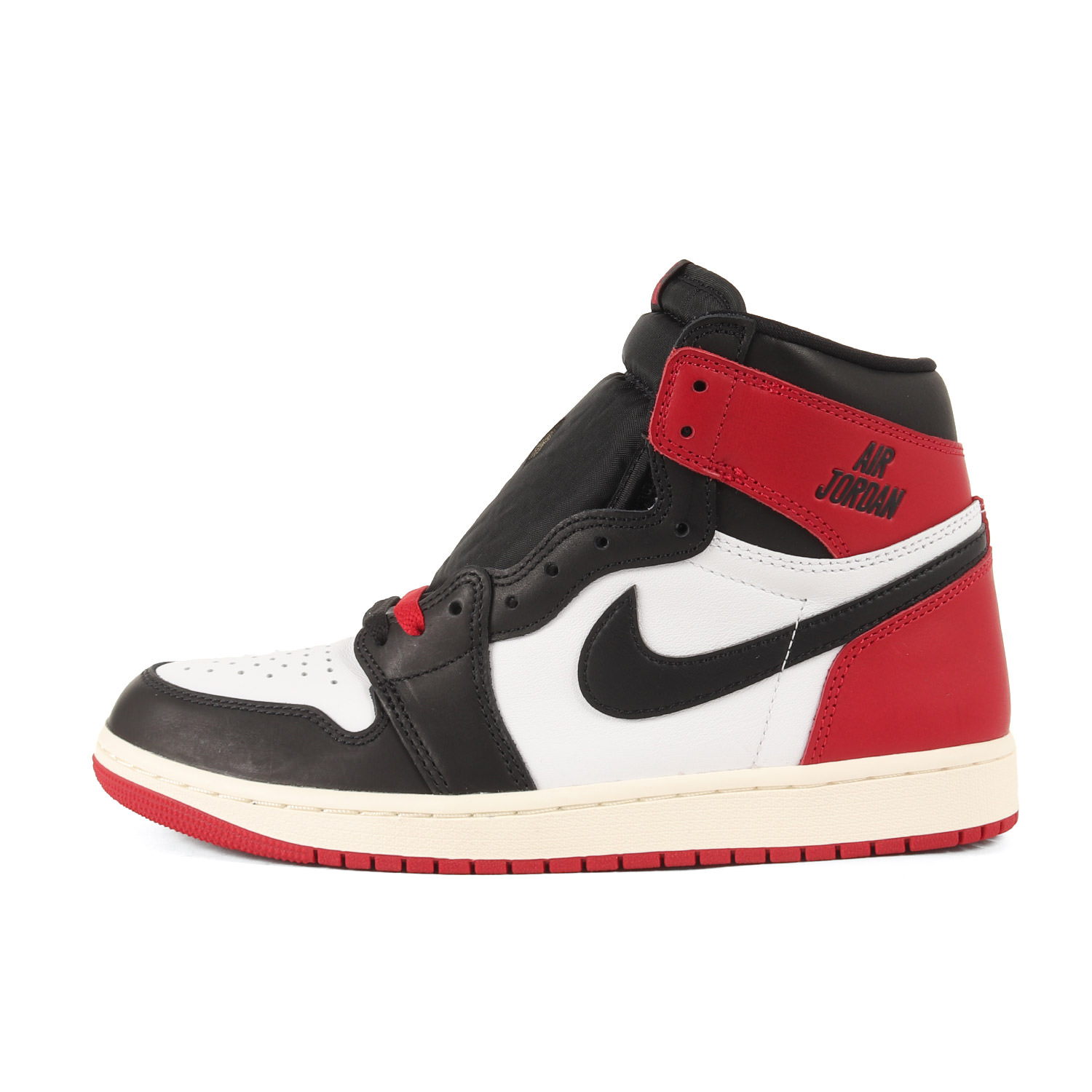 NIKE ナイキ サイズ:27.0cm / AIR JORDAN 1 RETRO HIGH OG BLACK TOE REIMAGINED / つま黒 (DZ5485-106) / エアジョーダン1 レトロ ハイ ブラックトゥ リイマジンド / ホワイト ブラック ユニバーシティレッド / US9 / スニーカー シューズ 靴【メンズ】【K4785】