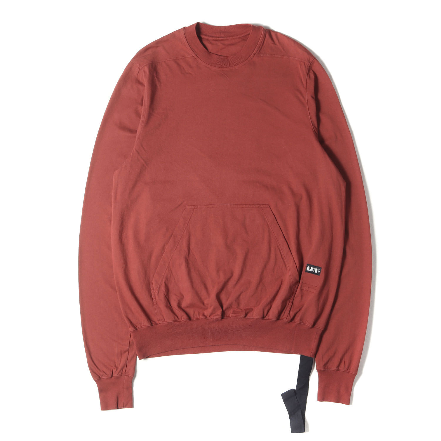【関税込み】Rick Owens オレンジ クルーネックTシャツ Rick Owens☆オレンジ クルーネックTシャツ