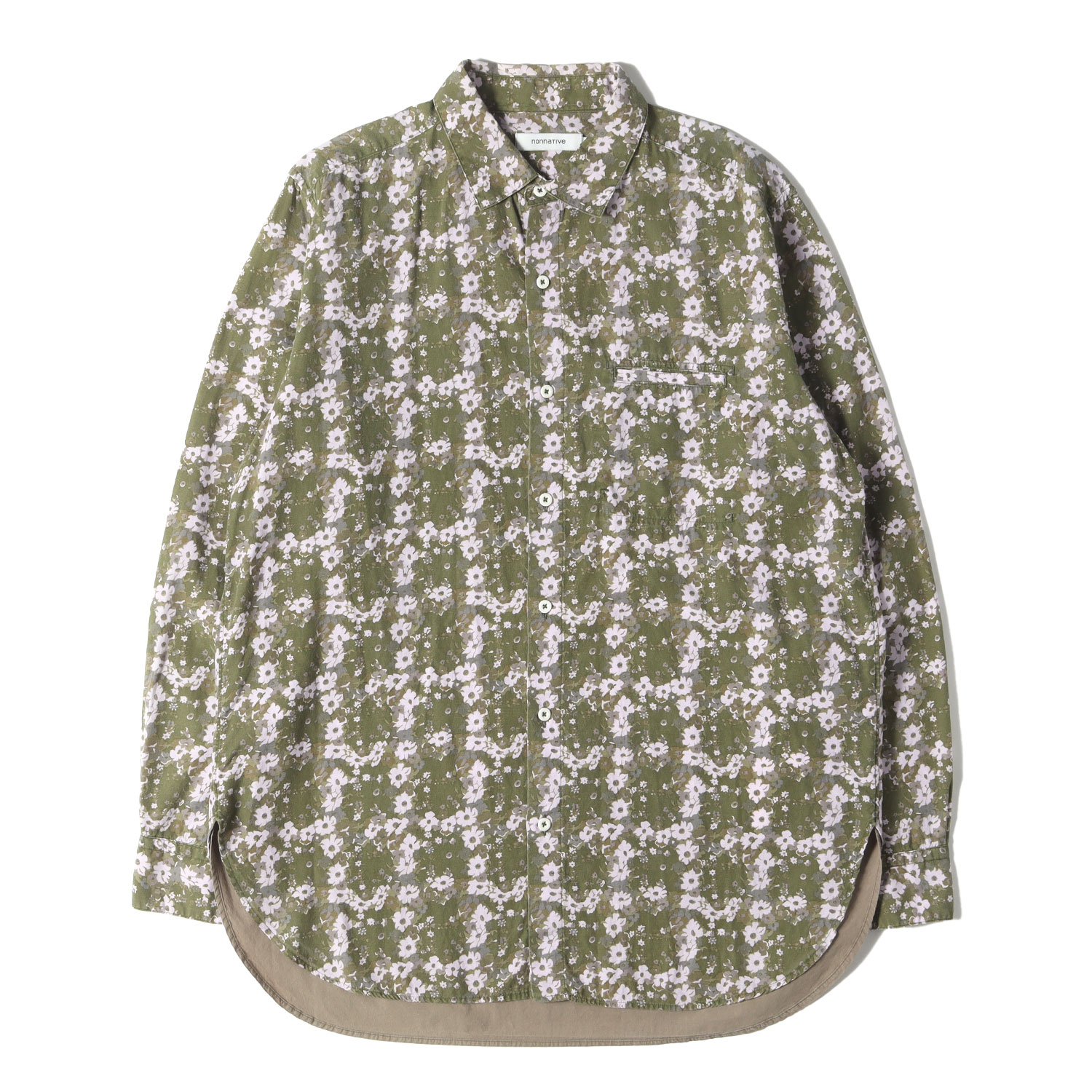 【22AW・美品】nonnative×NOMA t.d.　トラッカーシャツ【１】 nonnative（ノンネイティブ）の「TRUCKER L/S SHIRT COTTON