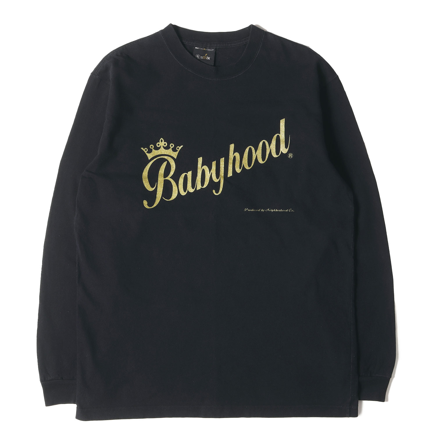 NEIGHBORHOOD ネイバーフッド ラメ ロゴ ロングTシャツ NEIGHBORHOOD ネイバーフッド ラメ ロゴ ロングTシャツ