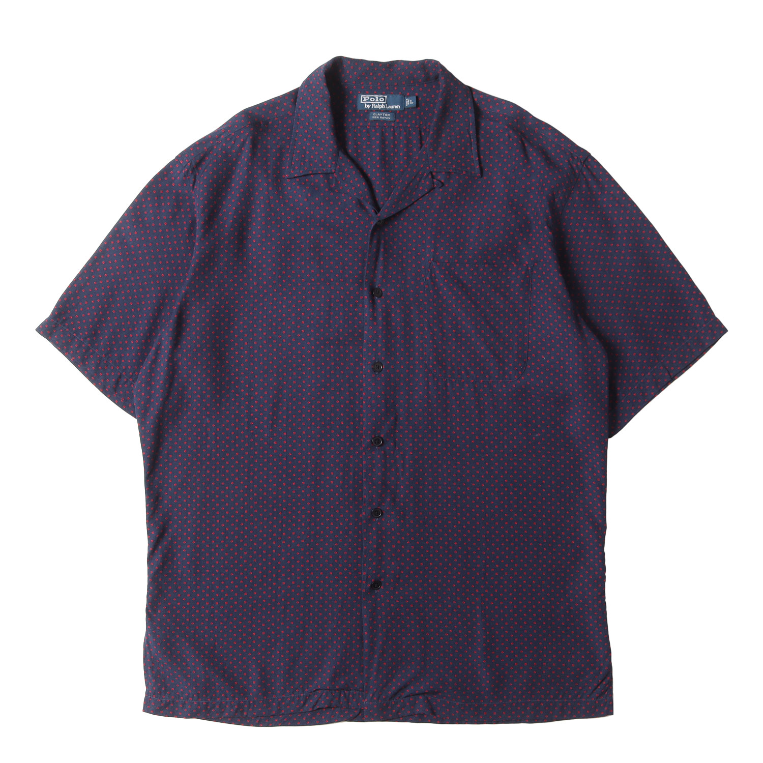 格安　90s Polo Ralph Lauren 半袖シャツ L　古着 POLO RALPH LAUREN(ポロラルフローレン) / 半袖シャツ/XXL