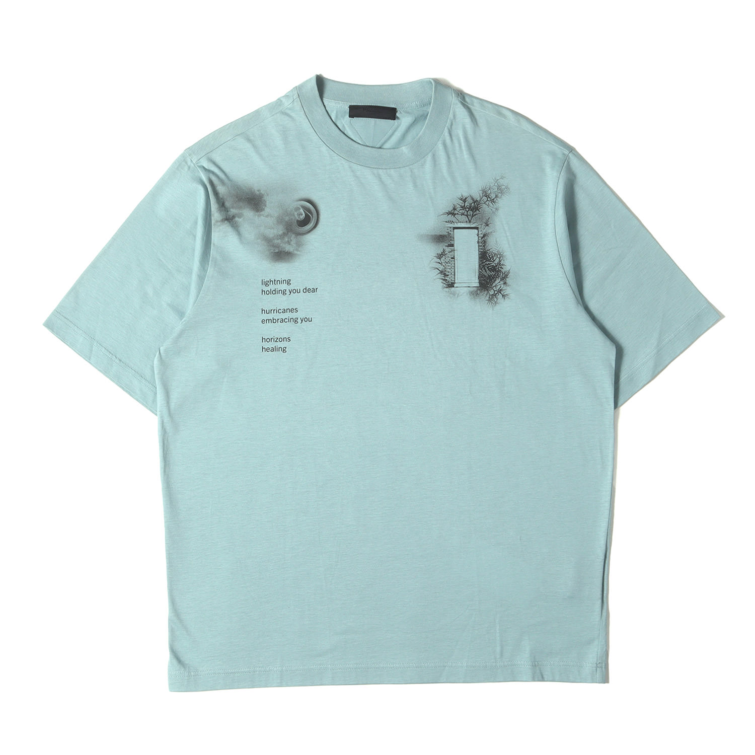 楽天市場】【中古】PRADA 三角ロゴコットン Tシャツ UJN852