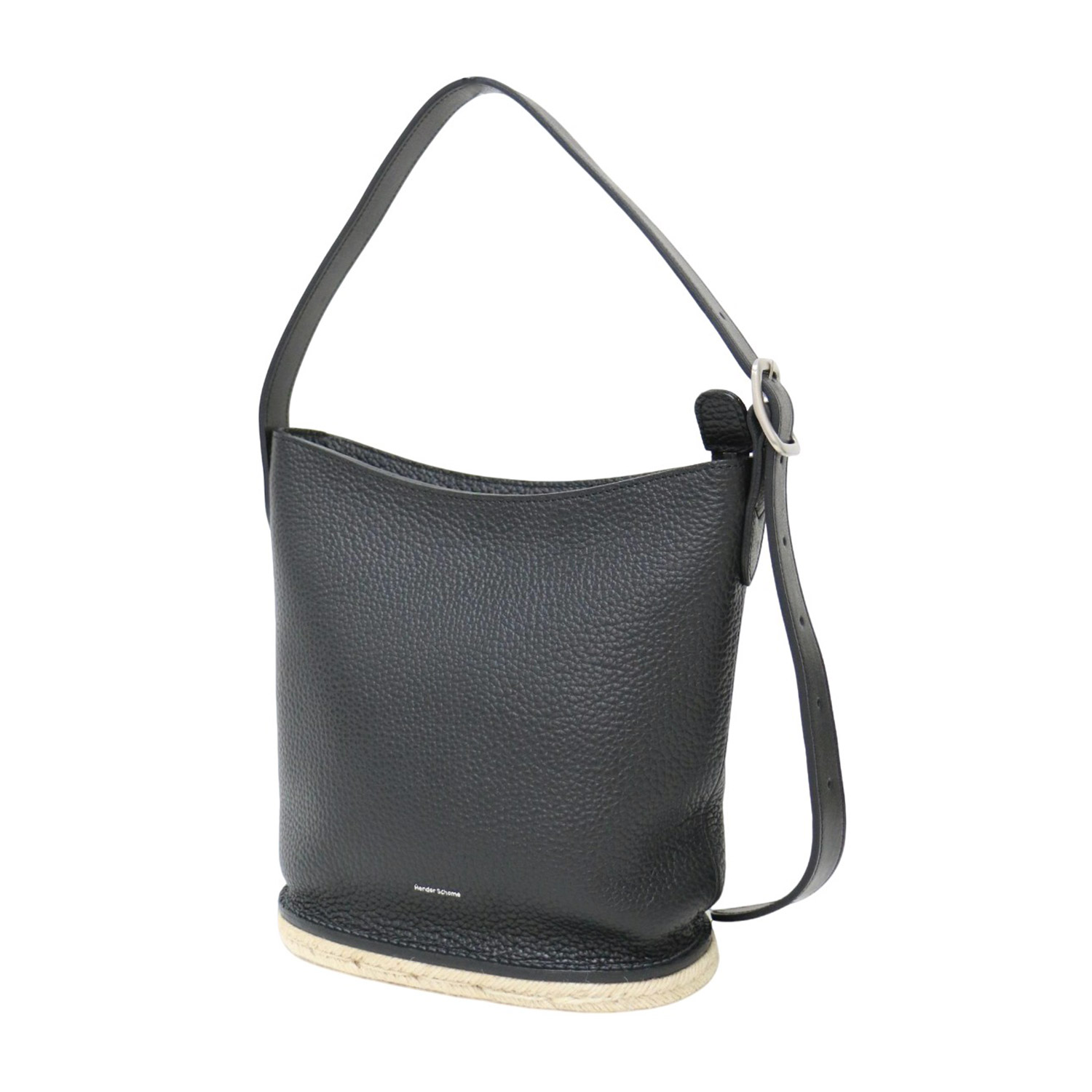 Hender Scheme エンダースキーマ ジュート バッグ スモール / jute bag small ショルダーバッグ ワンハンドル 肩掛け カウレザー / ブラック 黒 / ブランド カバン【レディース】【中古】【美品】【K4746】 18,653円