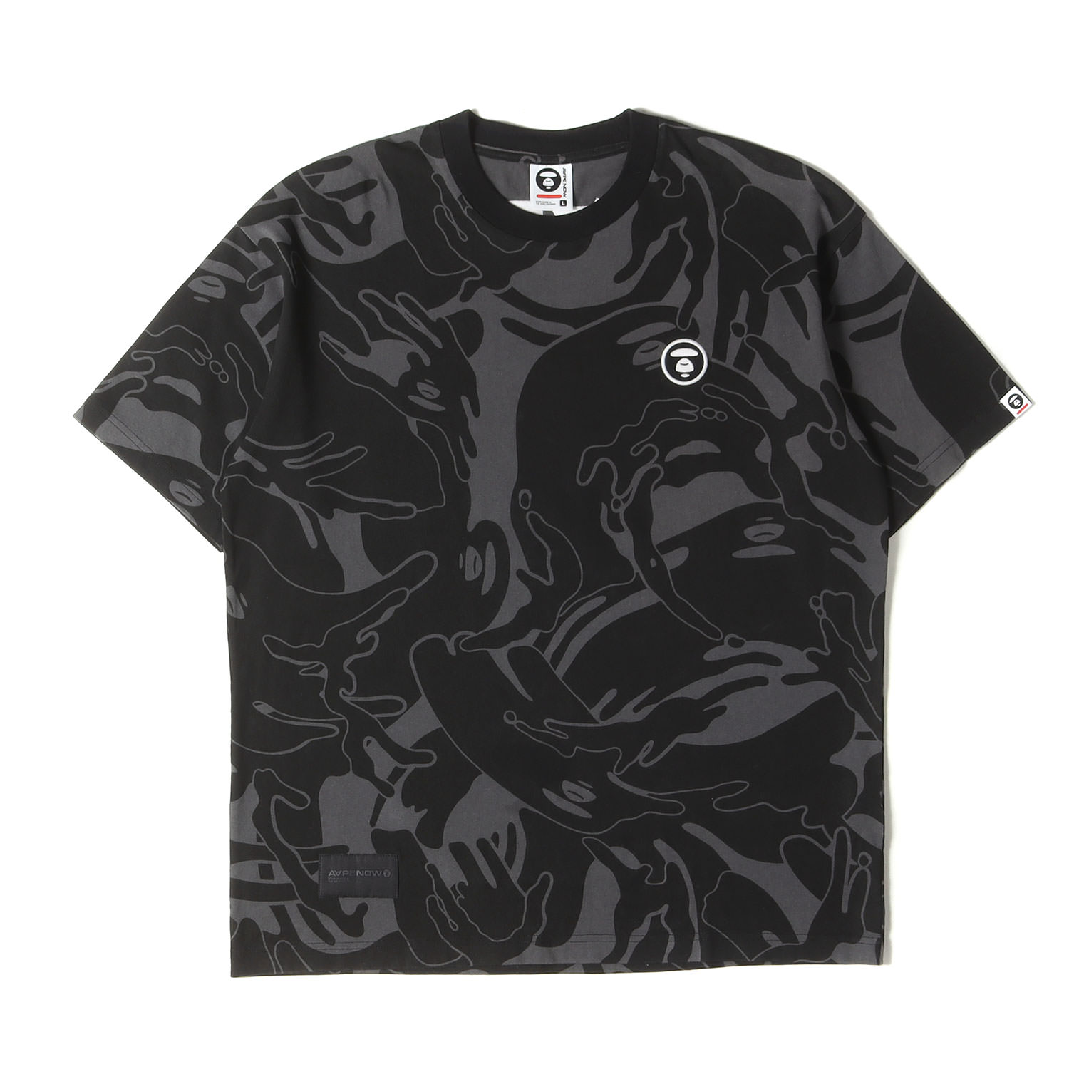 値下げ　A BATHING APE 迷彩シャツ Mサイズ　オールド アベイシングエイプ A BATHING APE カモフラ 迷彩柄 長袖 シャツ