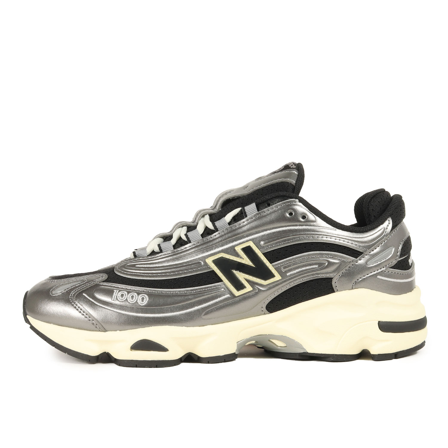 NEW BALANCE ニュー平衡にする 大いさ:27.5糎 / 24SS M1000 SL / しろがね色 黒いこと / US9.5D / 置き目取りすてる スニーカー シューズ 靴【メンズ】【K4837】