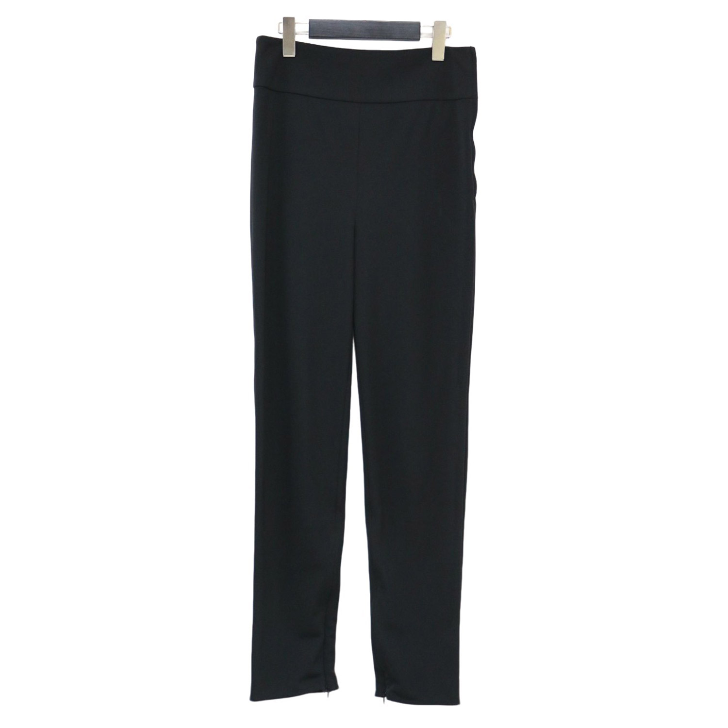 LAppartement アパルトモン パンツ ブラック 黒 サイズ:38(M) / 25春夏 ORDINARY JOY ストレッチ スリット パンツ / STRETCH SLIT PANTS / レギンス トリアセテート / ボトムス ズボン【レディース】【K4837】|ブランド古着のBEEGLE by Boo-Bee