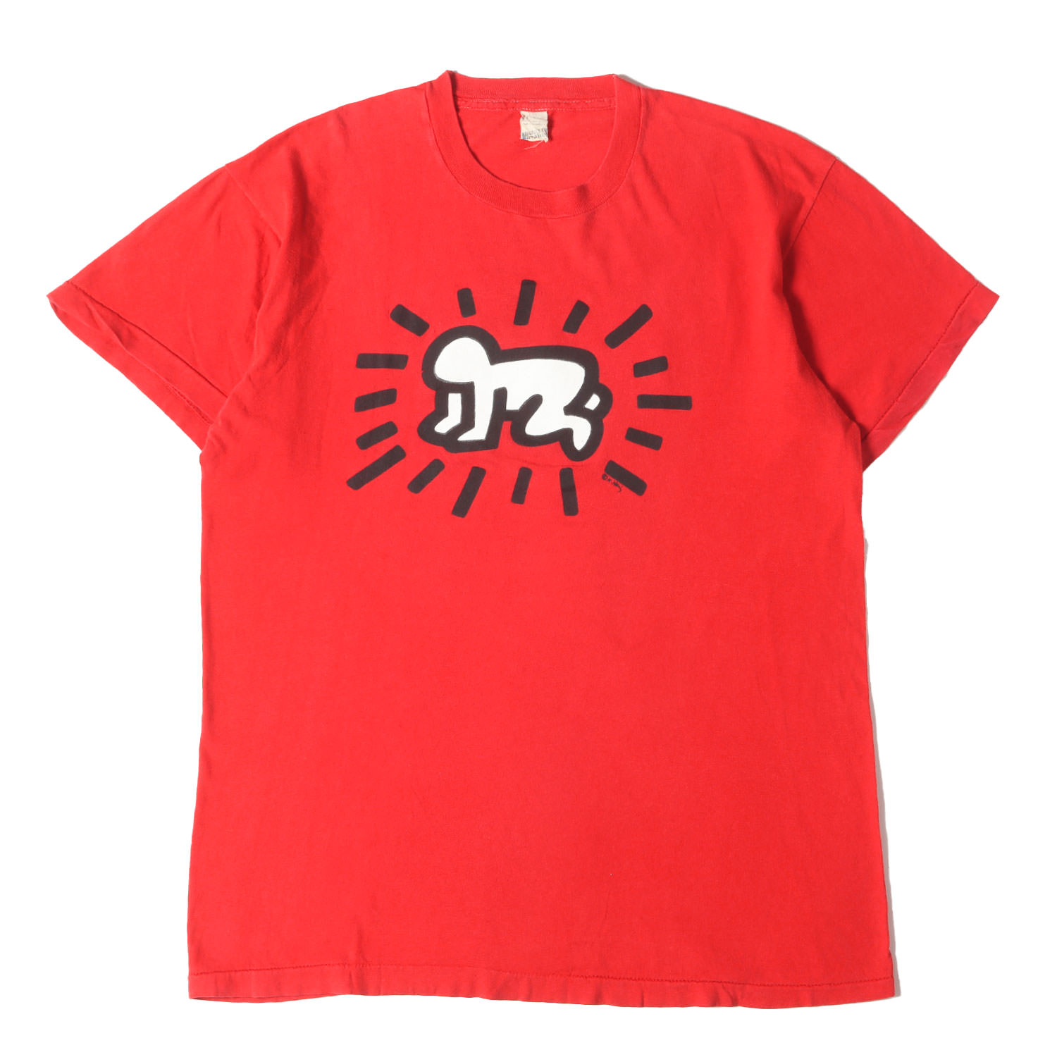 楽天市場】USA製 90s~00s Keith Haring Print S/S Tee 黒 XL
