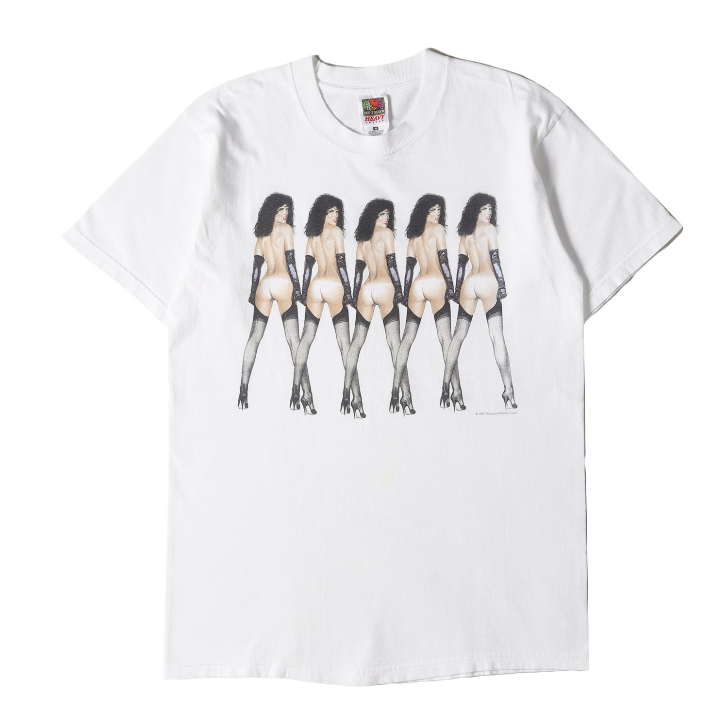 90s - 00s ヴィンテージ古着 / 90s FASHION VICTIM 空山基 レディー Tシャツ (FRUIT OF THE LOOMボディ) / ホワイト 白 / サイズ:M / 90年代 ヴィンテージ 古着 / トップス カットソー 半袖【メンズ】【中古】【K4858】｜ブランド古着のBEEGLE by Boo-Bee 96,388円