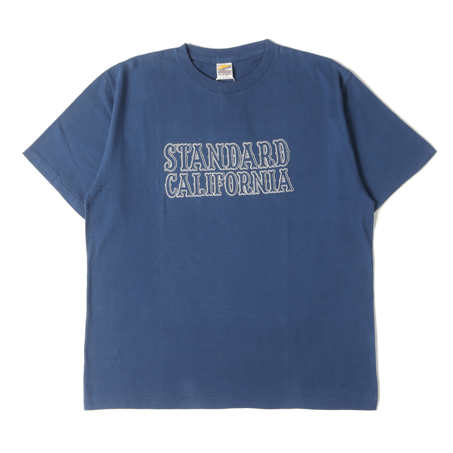 STANDARD CAL CALIF. Tシャツ Lサイズ 美品 STANDARD CALIFORNIA ボックスロゴ Tシャツ 水L キムタク着